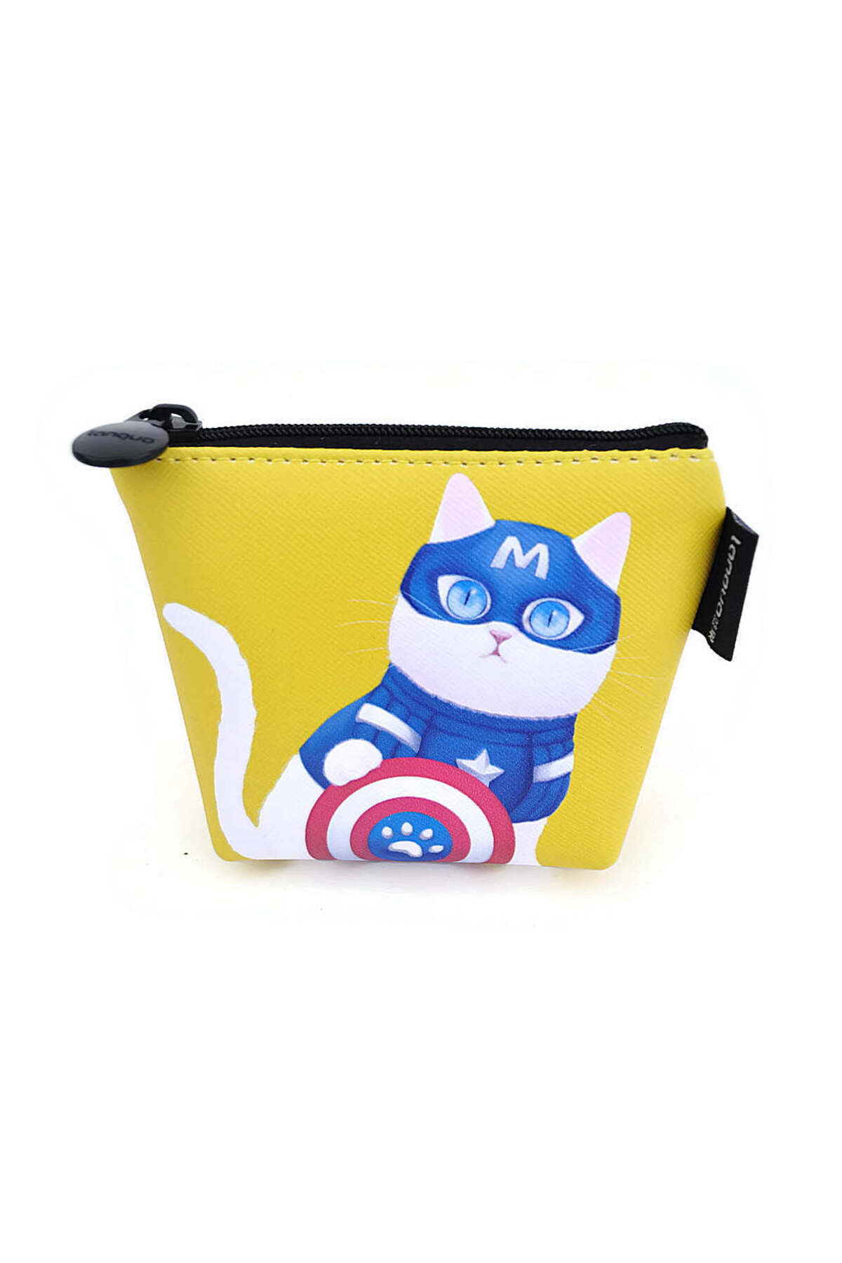کیف پول سکه‌ای کوچک لانگو Languo با طرح Captain Cat