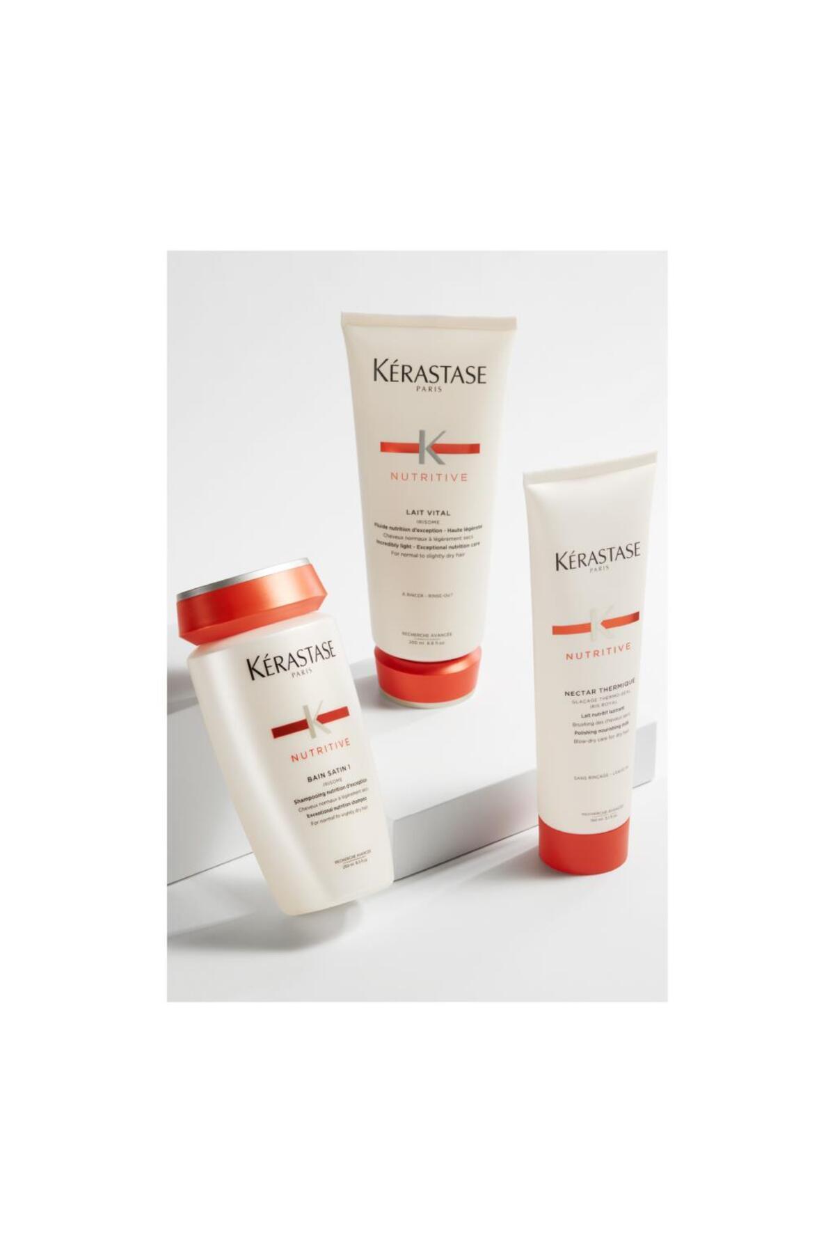 مراقبت موهای خشک و نرم کرم شیری تغذیه‌ای 200 میلی‌لیتر کراستاس Kerastase