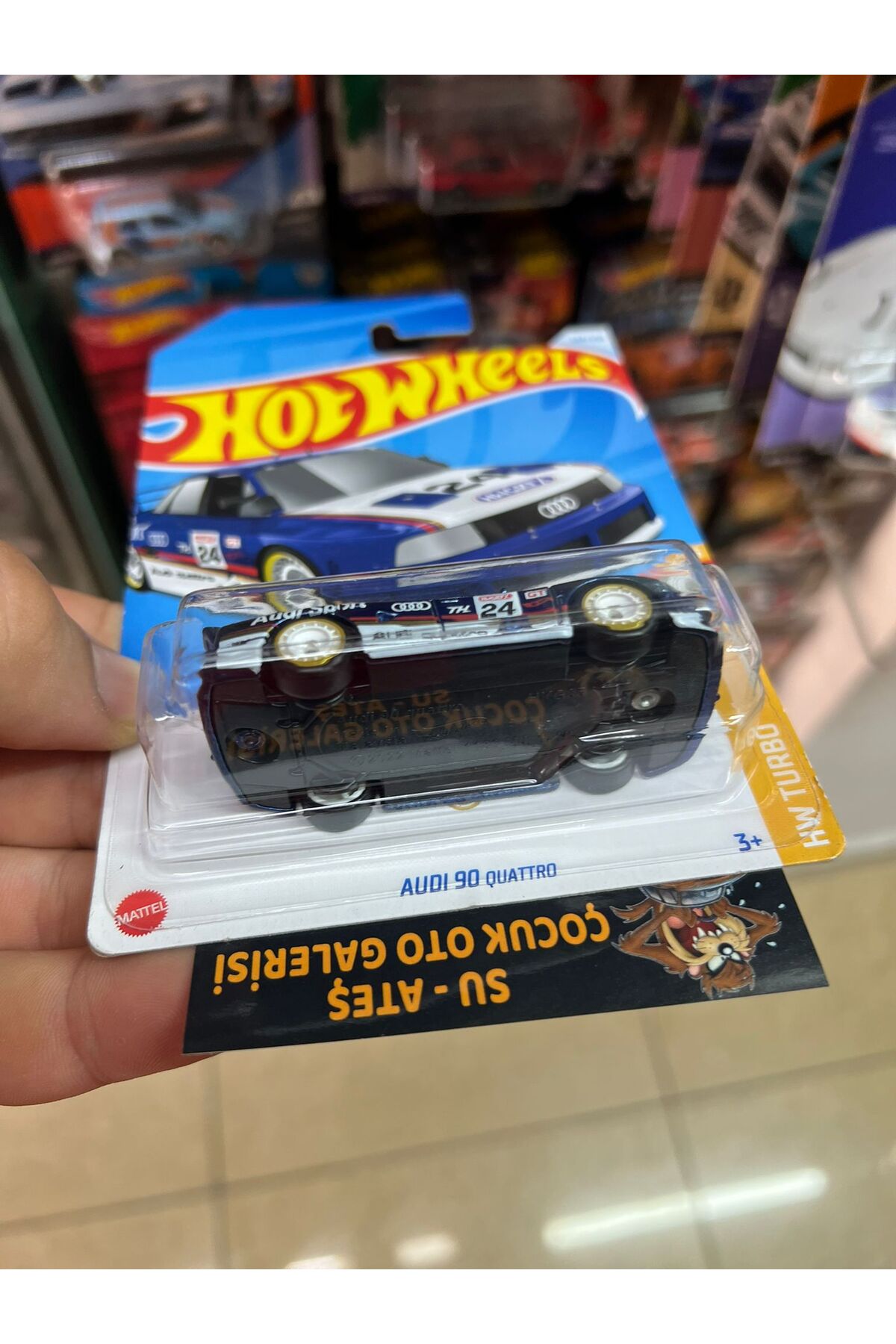 ماشین اسباب بازی مدل NADI AUDI 90 QUATTRO STH هات ویلز اورجینال HOT WHEELS