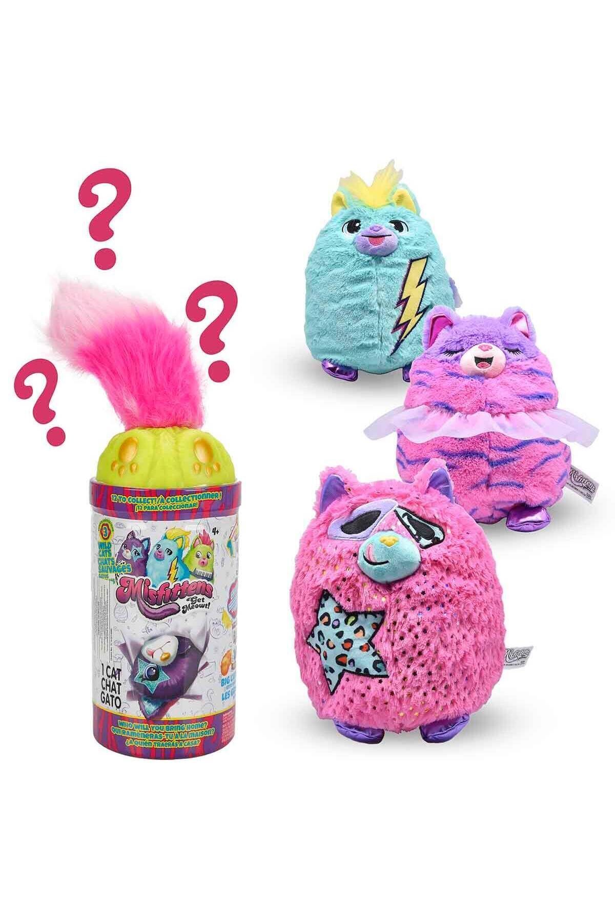 اسباب بازی های پشمی MISFITTENS SURPRISE PLUSH S3 کاور سبز Sunman