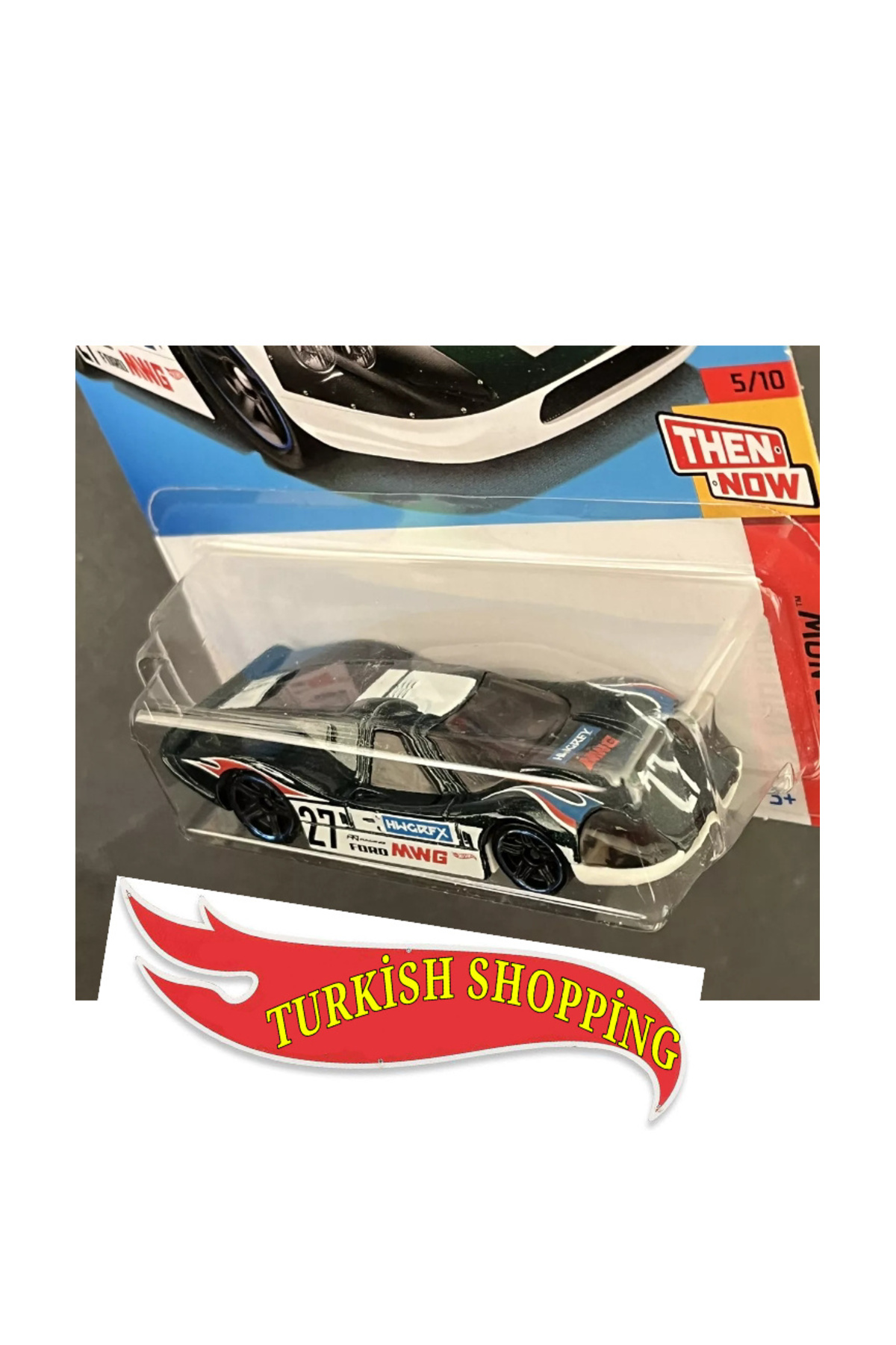 ماشین اسباب بازی 1 64 مقیاس 67 FORD GT40 MK.IV هات ویلز اورجینال HOT WHEELS
