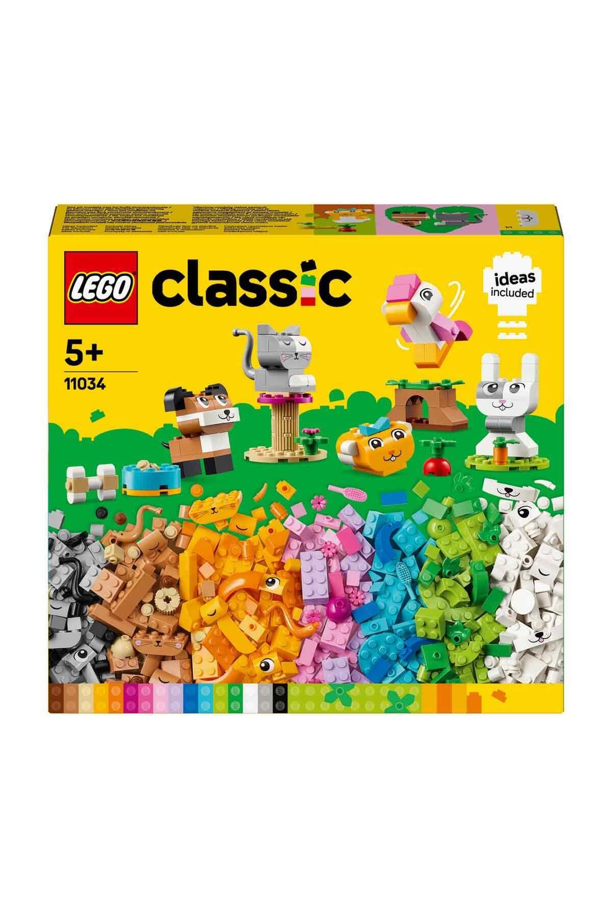 لگو و اسباب بازی های ساخت محور CLASSIC CREATIVE PETS 11034 از ترکیه LEGO