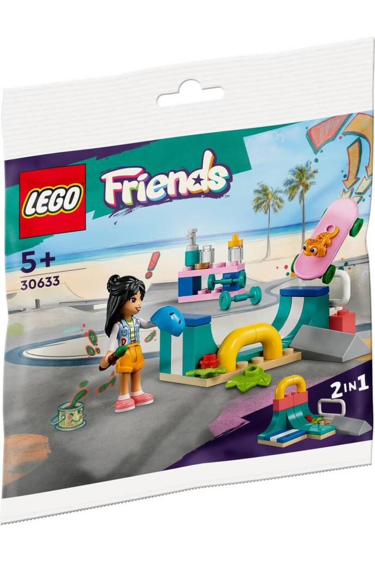 لگو و اسباب بازی های ساخت محور دوستان 30633 اسکیت رمپ از ترکیه LEGO