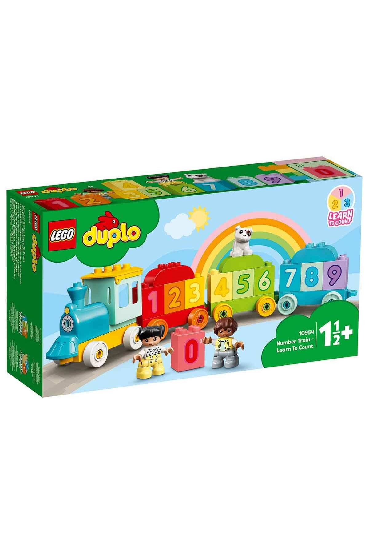 لگو و اسباب بازی های ساخت محور DUPLO FIRST ISSUE TRAIN 10954 اورجینال LEGO