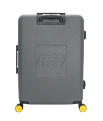 چمدان متوسط لگو LEGO سری آیکونیک Iconic مدل 20153-1962، خاکستری/زرد، ۷۰ لیتر، ABS