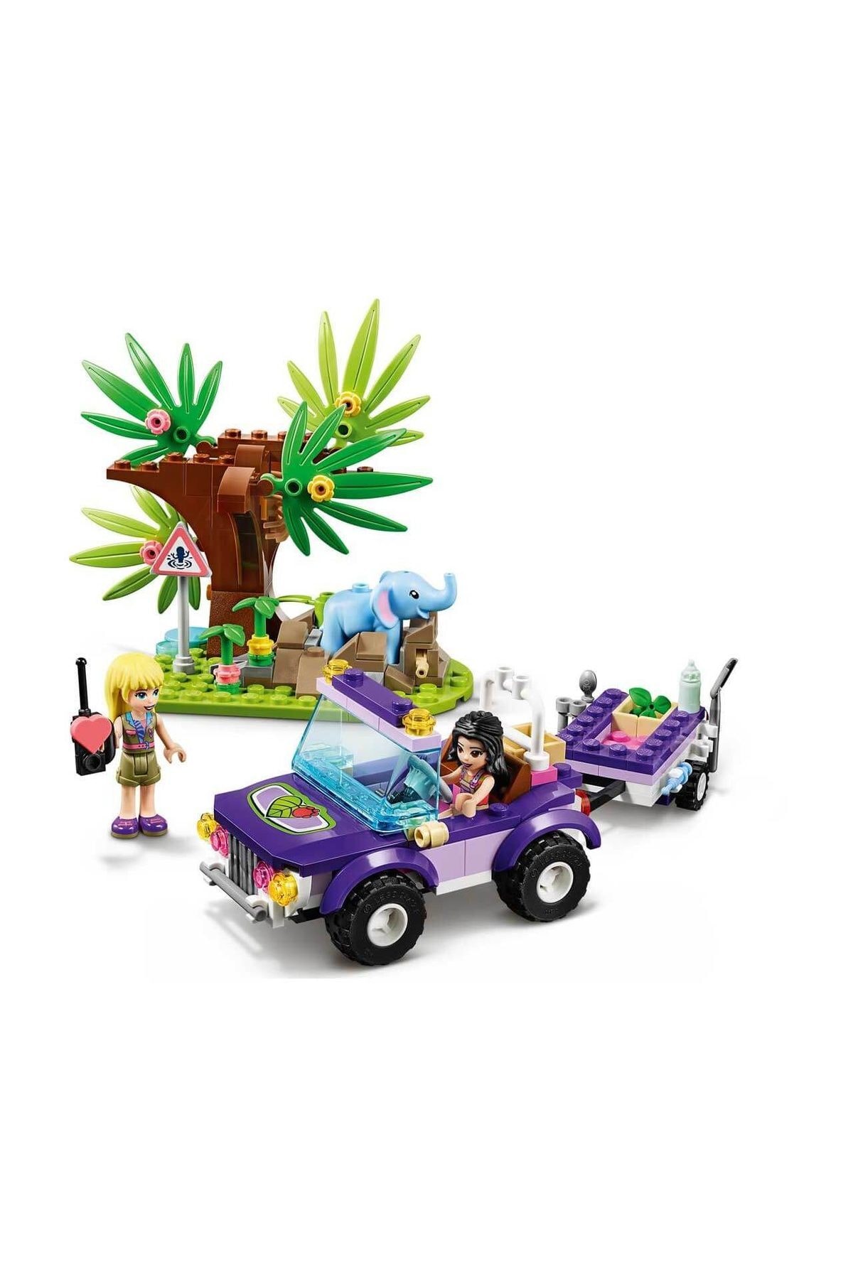 لگو و اسباب بازی های ساخت محور عملیات نجات بچه فیل دوستان 41421 اورجینال LEGO