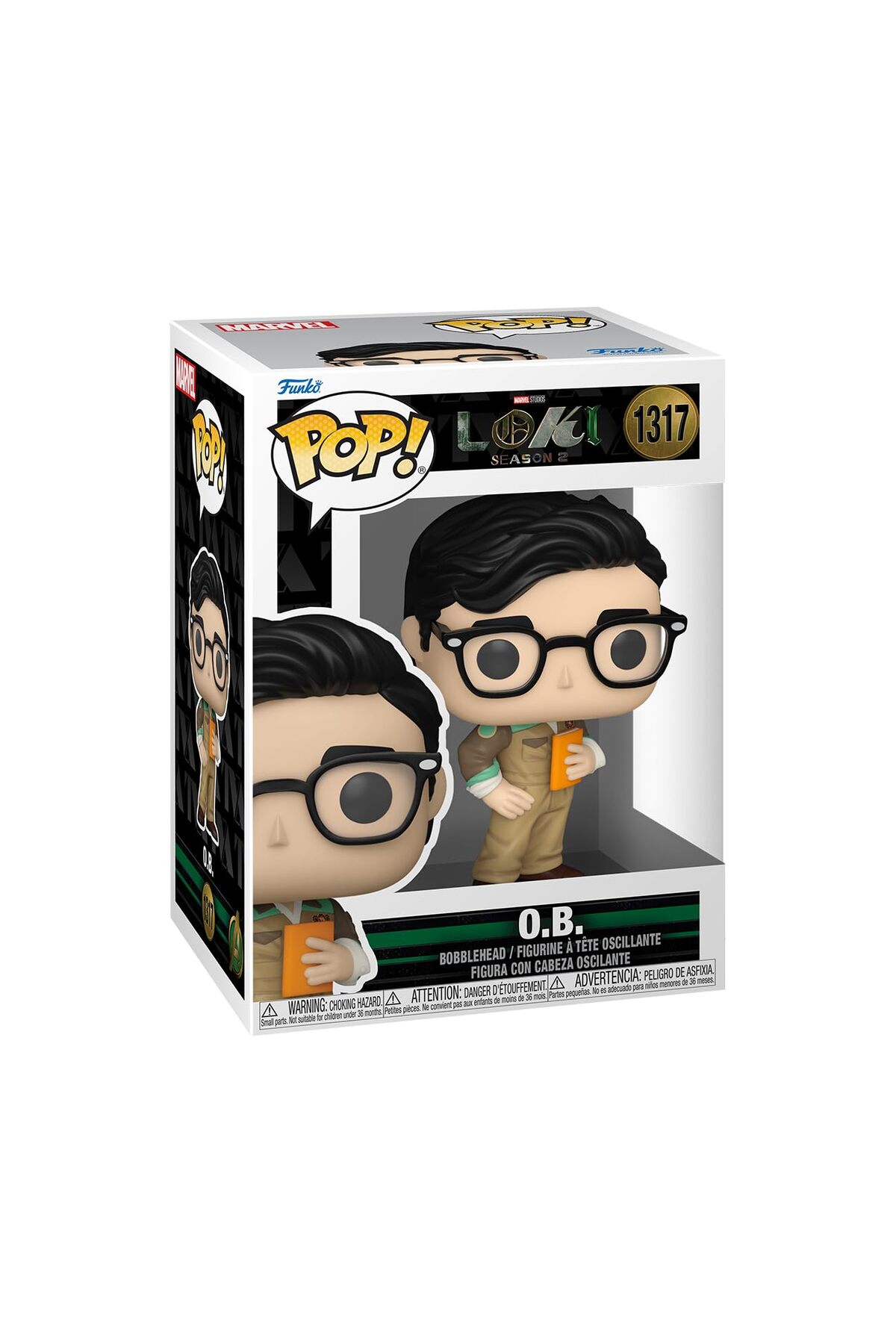 فیگور FUNKO POP! MARVEL LOKI S2 1317 O.B. MASKOETİCARET