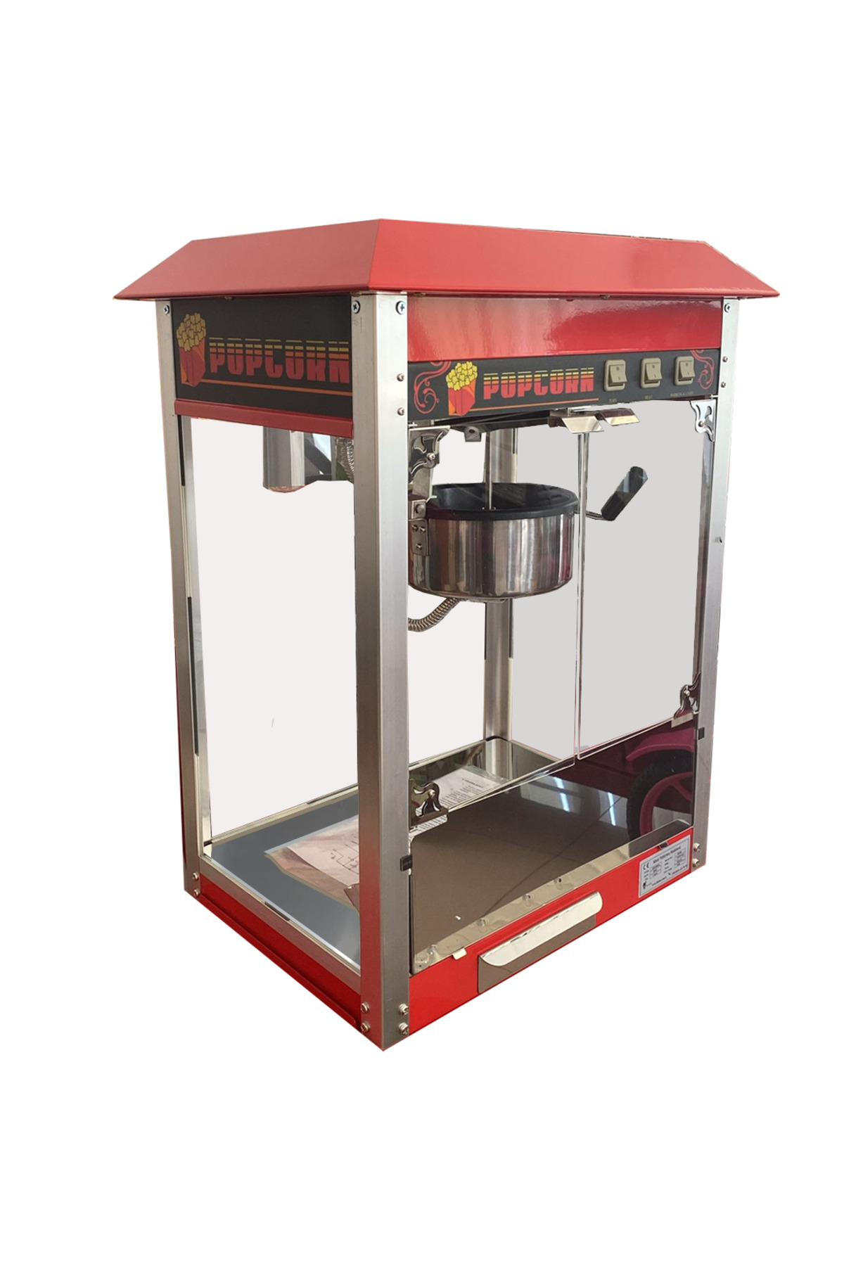 دستگاه پاپ کورن POPCORN با ظرفیت تولید 4 کیلو 1009 اورجینال Festiva