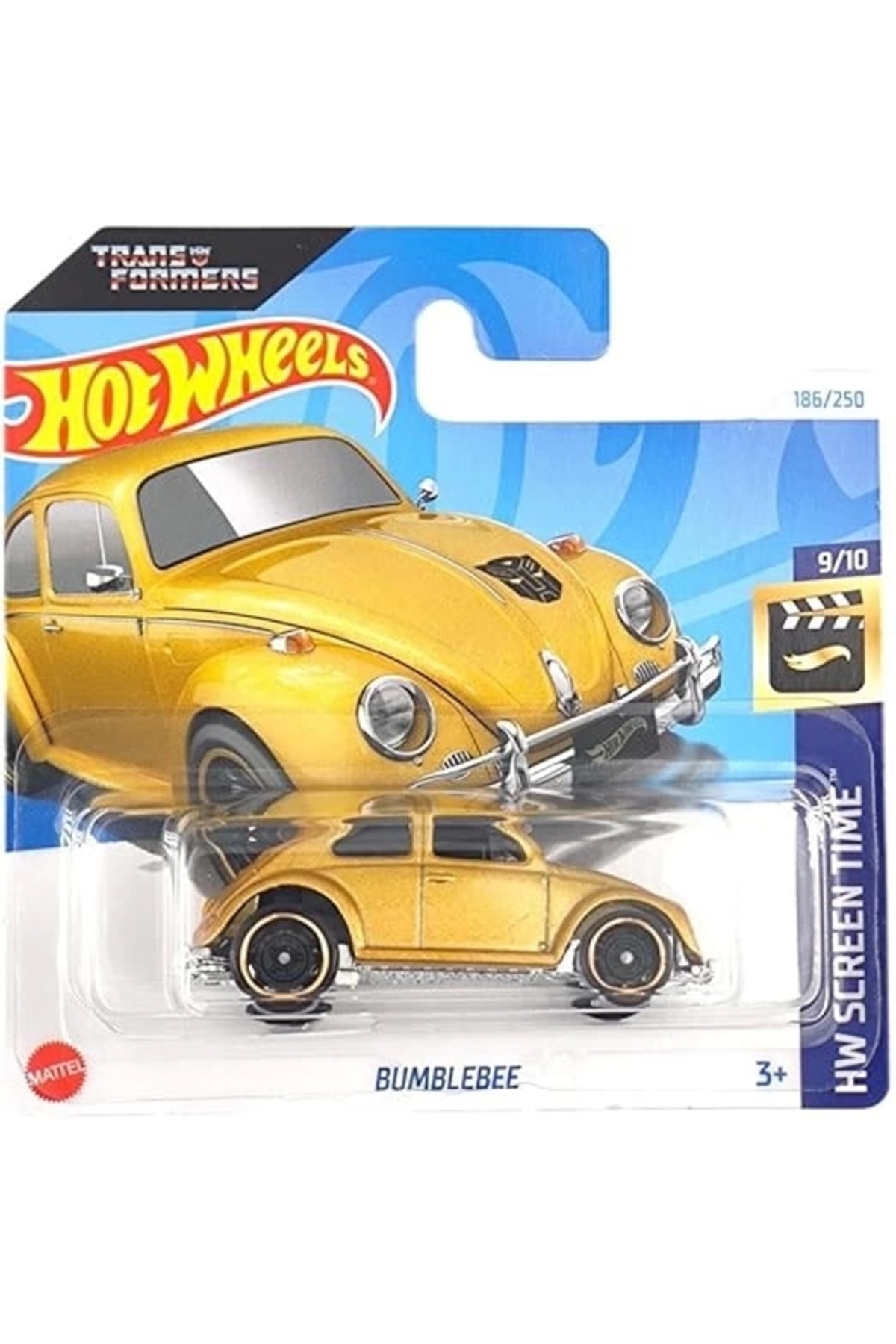 ماشین اسباب بازی BUMBLEBEE SINGLE CARS HTF09 هات ویلز اورجینال HOT WHEELS