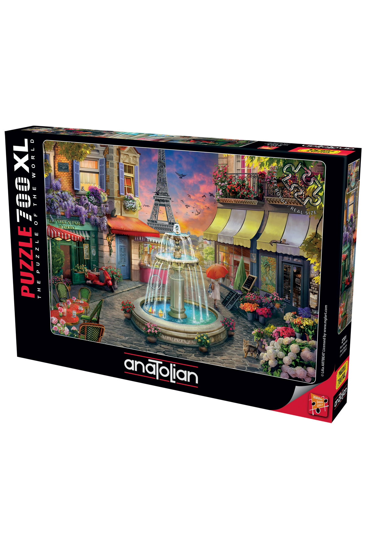 پازل 700 قطعه پاریس 2701 اورجینال Anatolian Puzzle