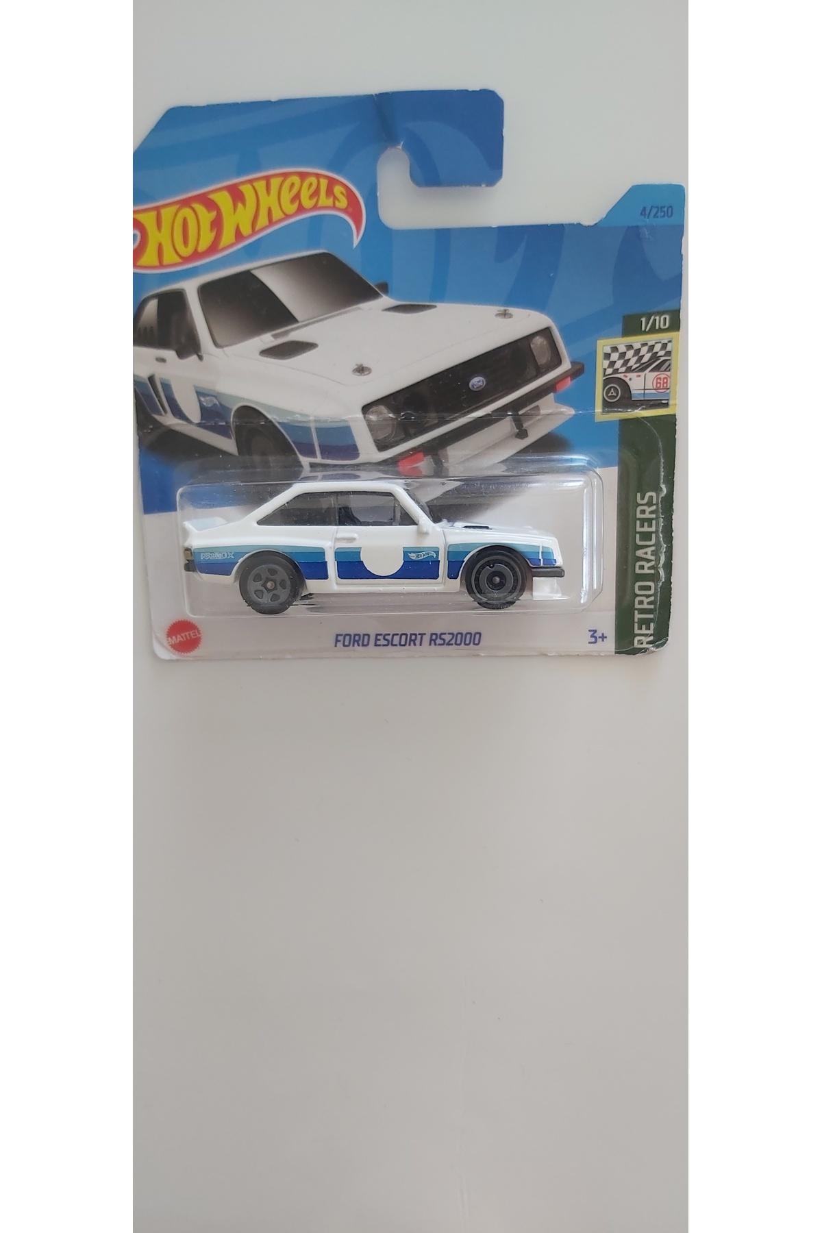 ماشین اسباب بازی HOTWHEELS FORD ESCORT RS2000 هات ویلز اورجینال HOT WHEELS
