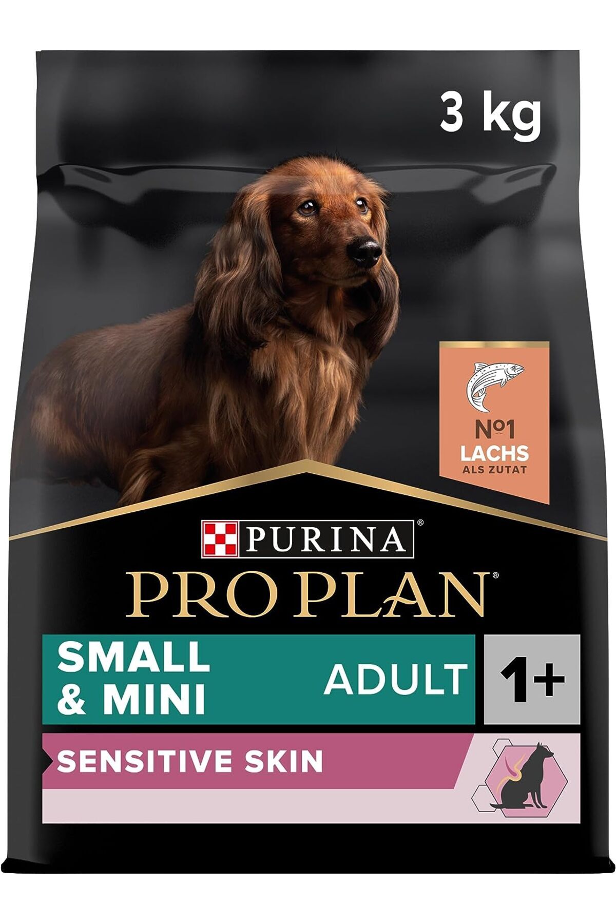 غذای خشک سگ پروپلن Pro Plan Small & Mini Adult با طعم سالمون، ۳ کیلوگرم