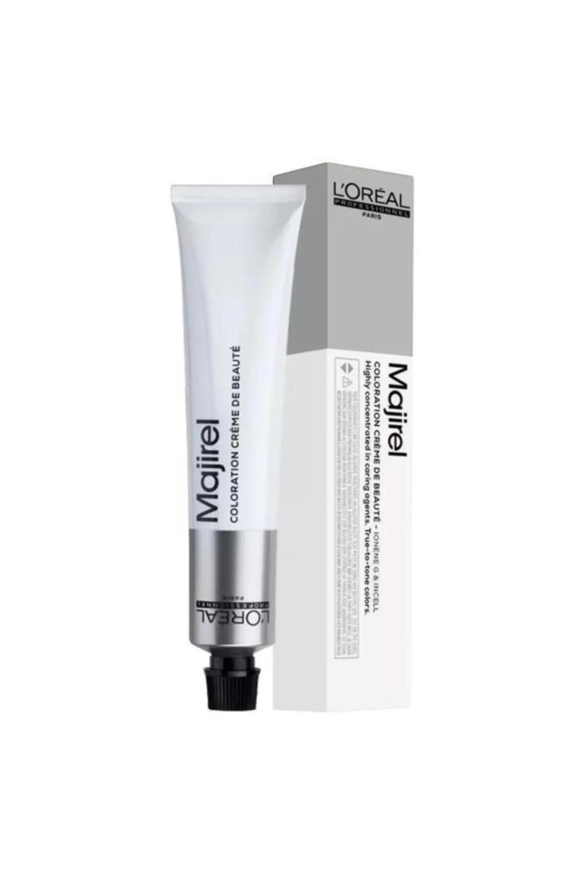 رنگ مو مردانه و زنانه LOREAL PROFESSIONAL MAJIREL 5.5 شاه بلوط باز 50 میل L'oreal Professionnel