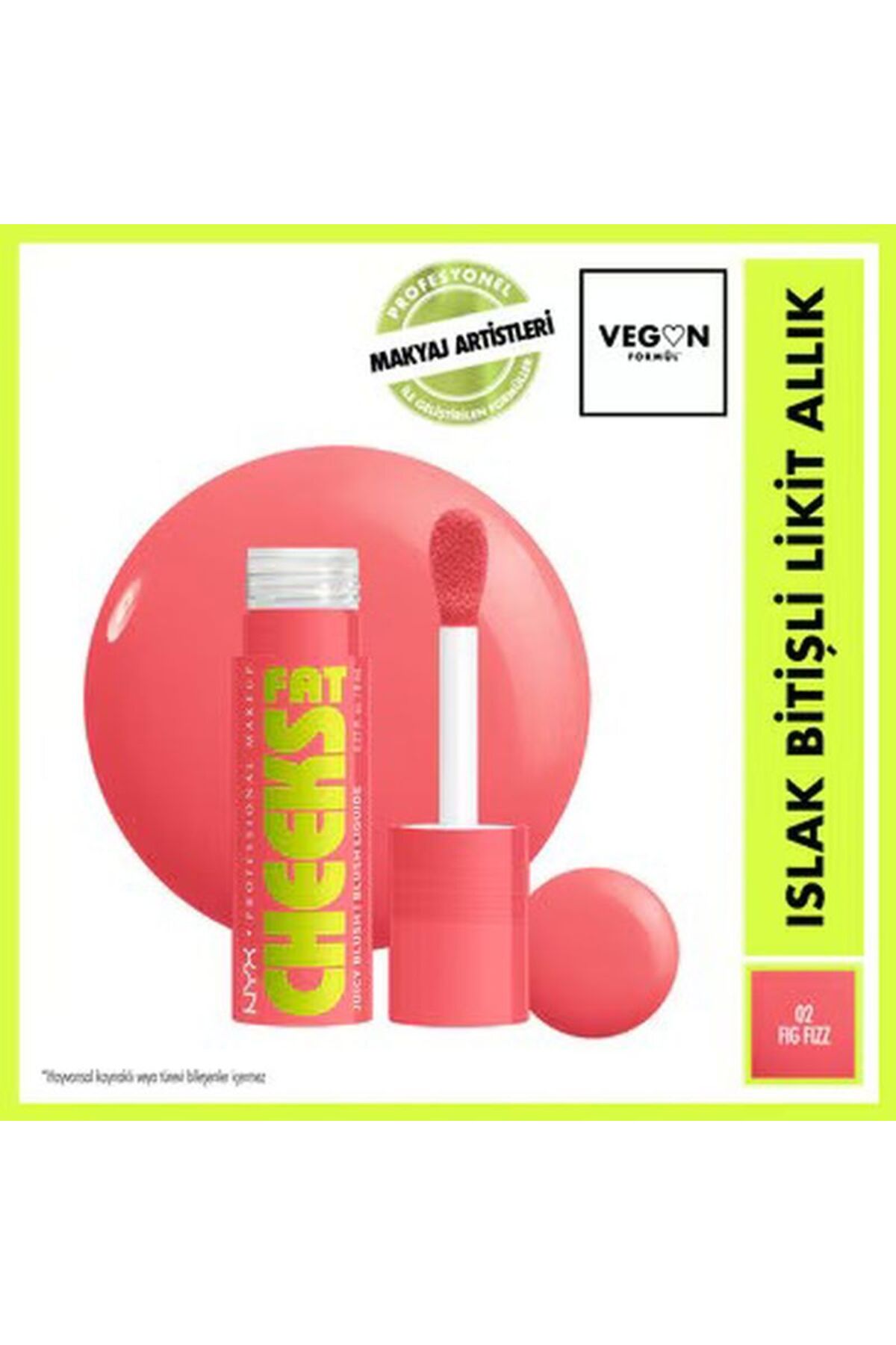رژگونه رژ گونه مایع چربی FIG FIZZ 02 NYX