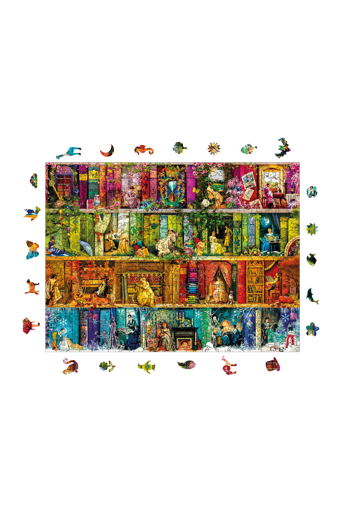 پازل چوبی زنان بی انتها 450 قطعه 29X39 سانتی متر از ترکیه WePuzzleUp