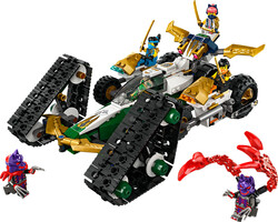 مجموعه ساختنی وسیله نقلیه ترکیبی نینجاگو لگو LEGO مدل 71820، ۵۷۶ قطعه