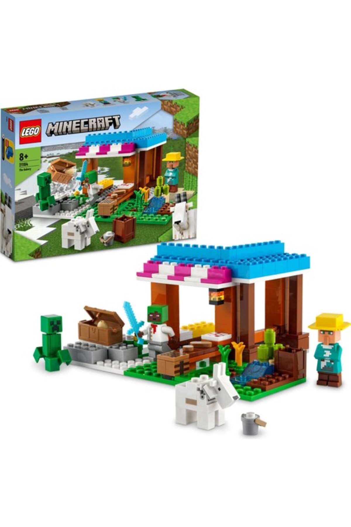 لگو و اسباب بازی های ساخت محور MINECRAFT 21184 THE BAKERY از ترکیه LEGO