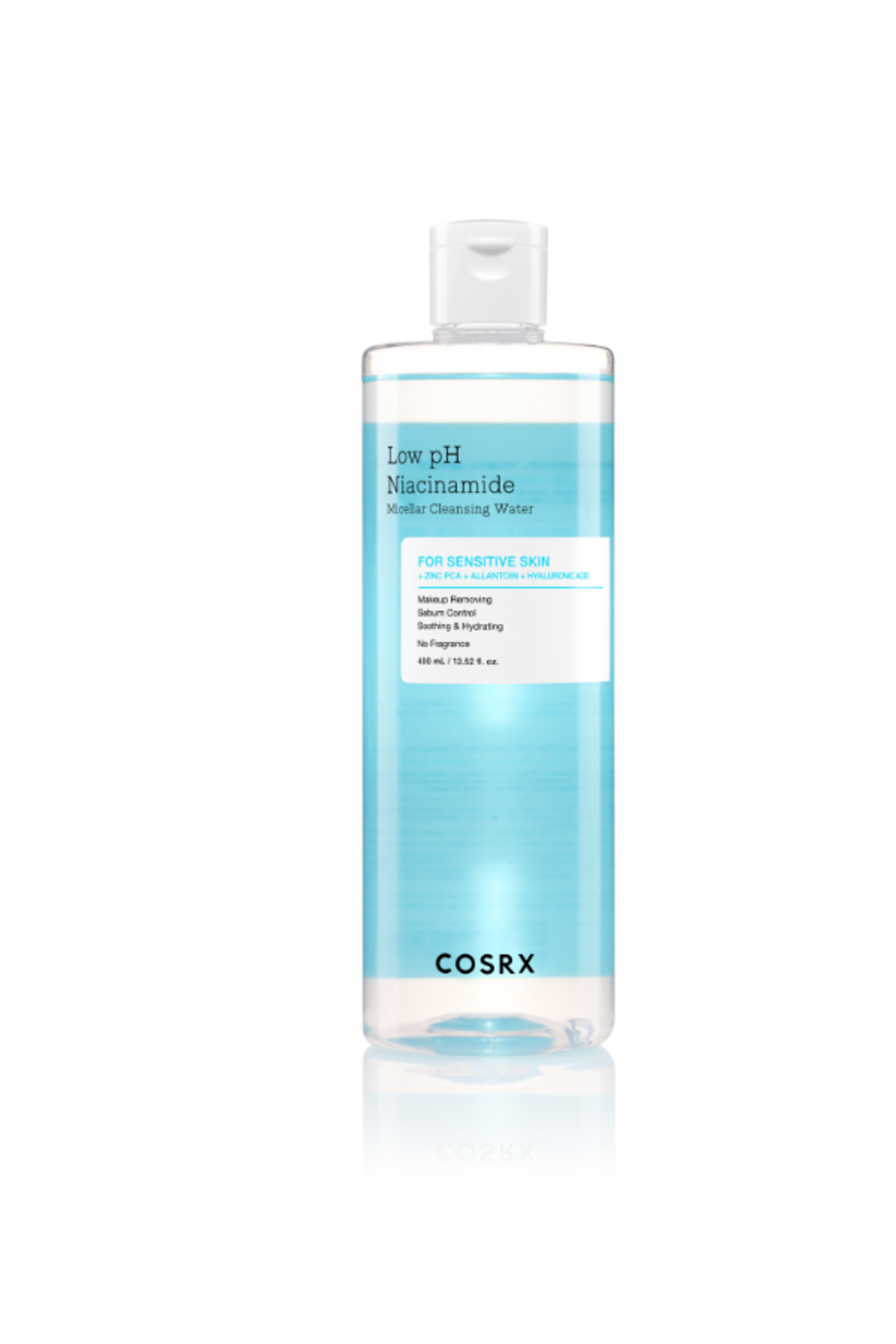 Cosrx آب پاک کننده میسلار با pH کم نیاسینامید