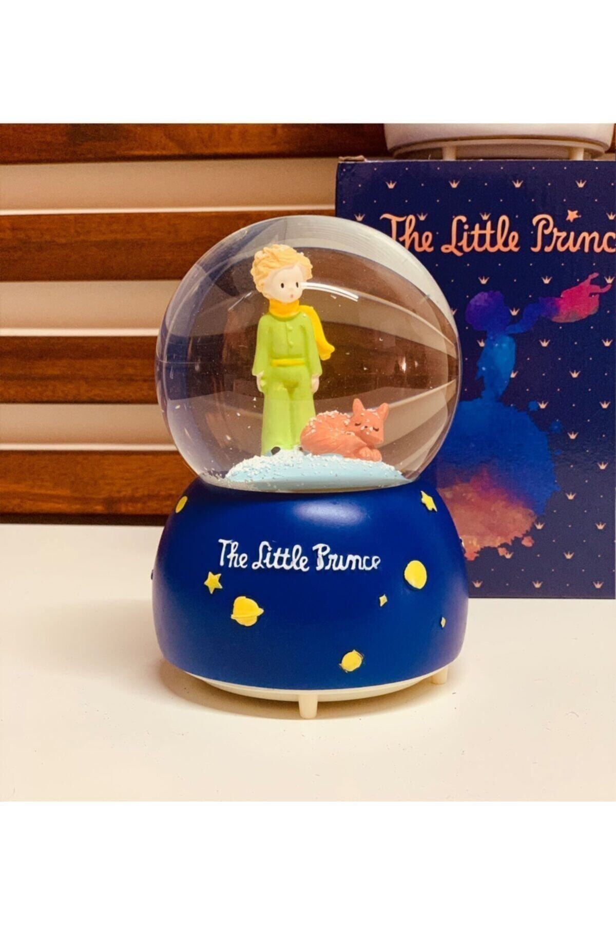 گوی برفی شاهزاده کوچولو SNOW GLOBE سایز متوسط ​​با چراغ از ترکیه Anadolu