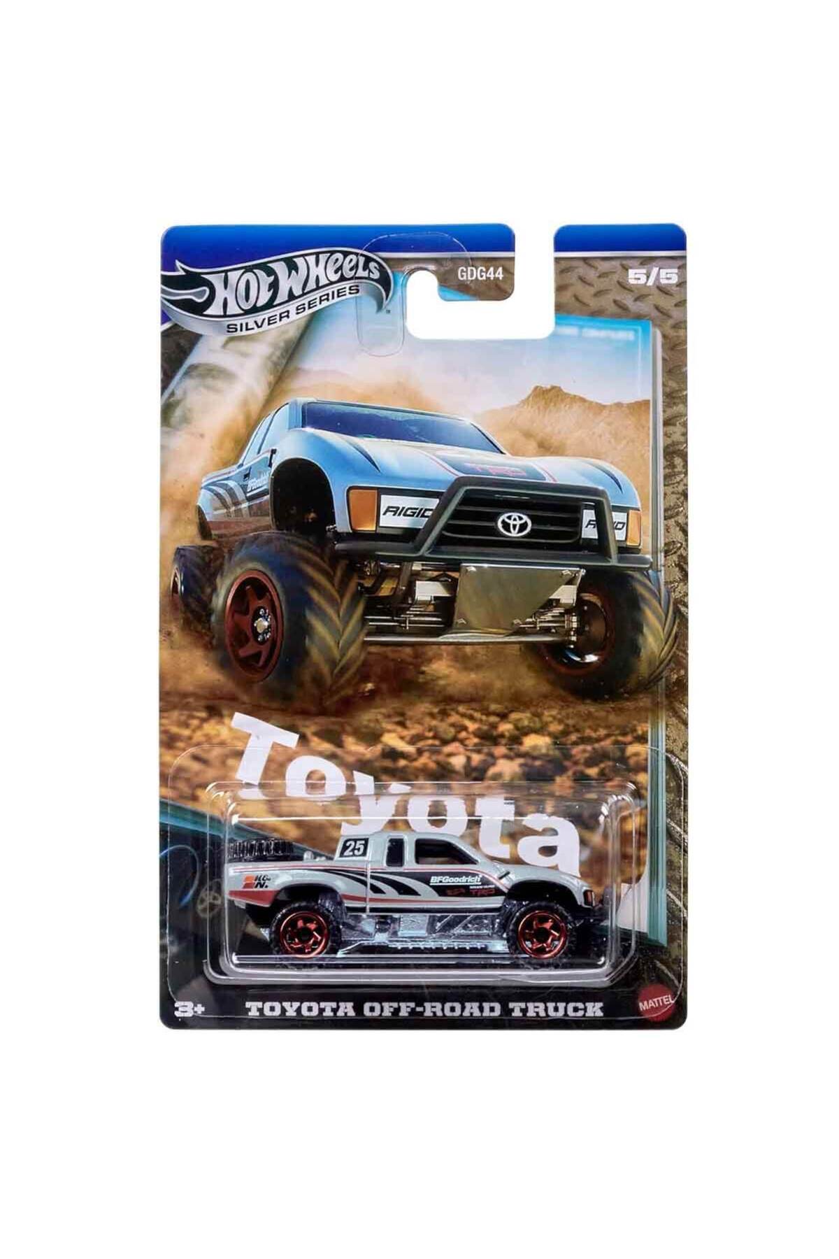 ماشین اسباب بازی خودروهای مضمون کامیون آفرود تویوتا JCB75 از ترکیه HOT WHEELS
