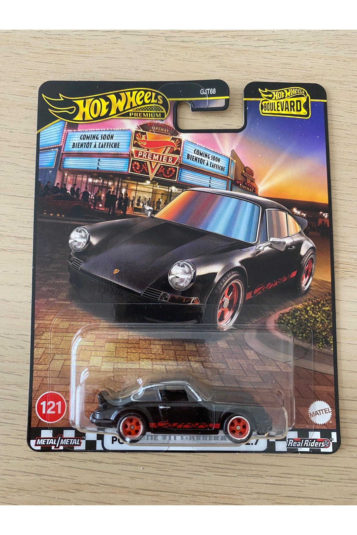 ماشین اسباب بازی پورشه 911 کاررا RS 2.7 HOT WHEELS