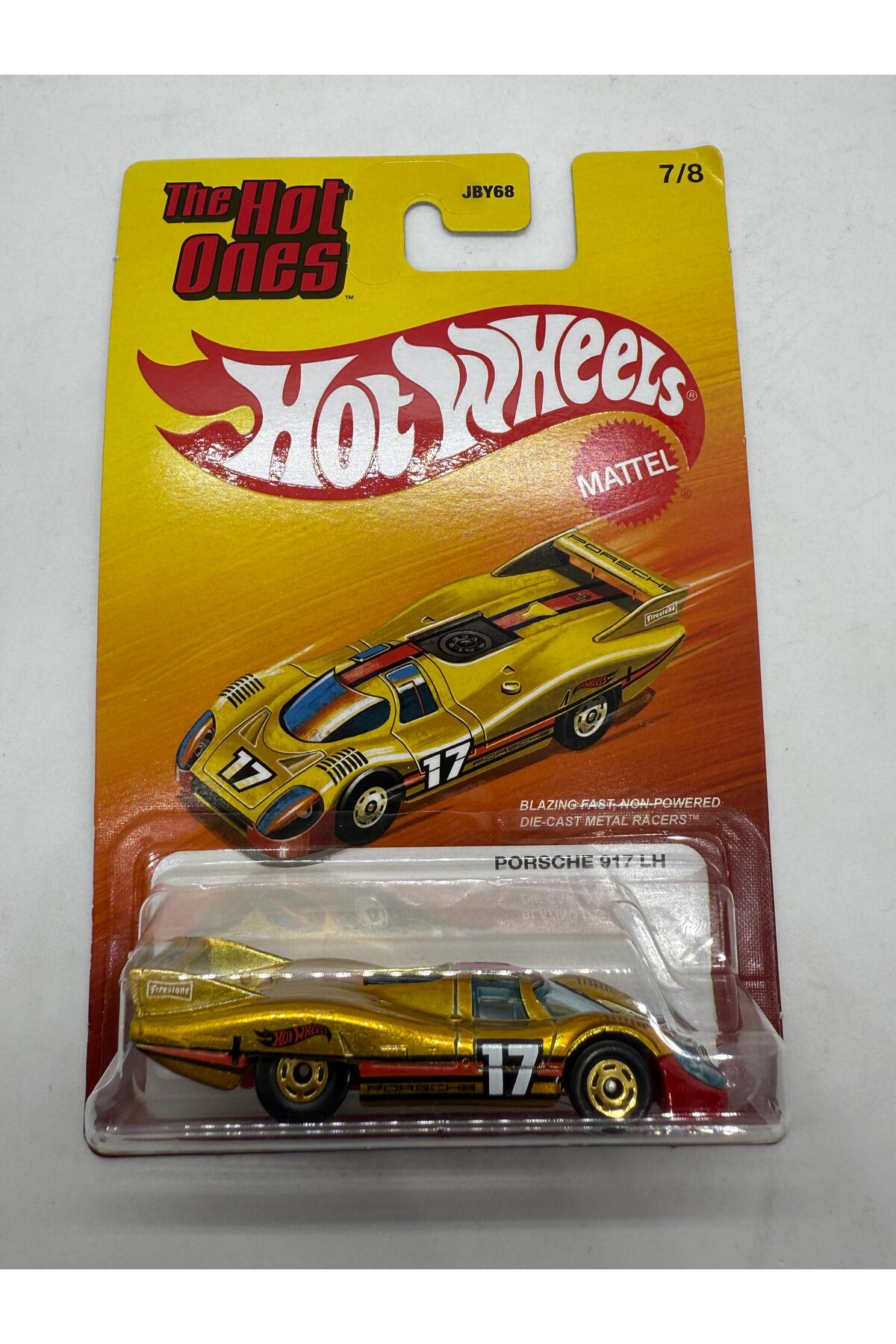ماشین اسباب بازی پورشه 917 LH طلای گرم هات ویلز اورجینال HOT WHEELS