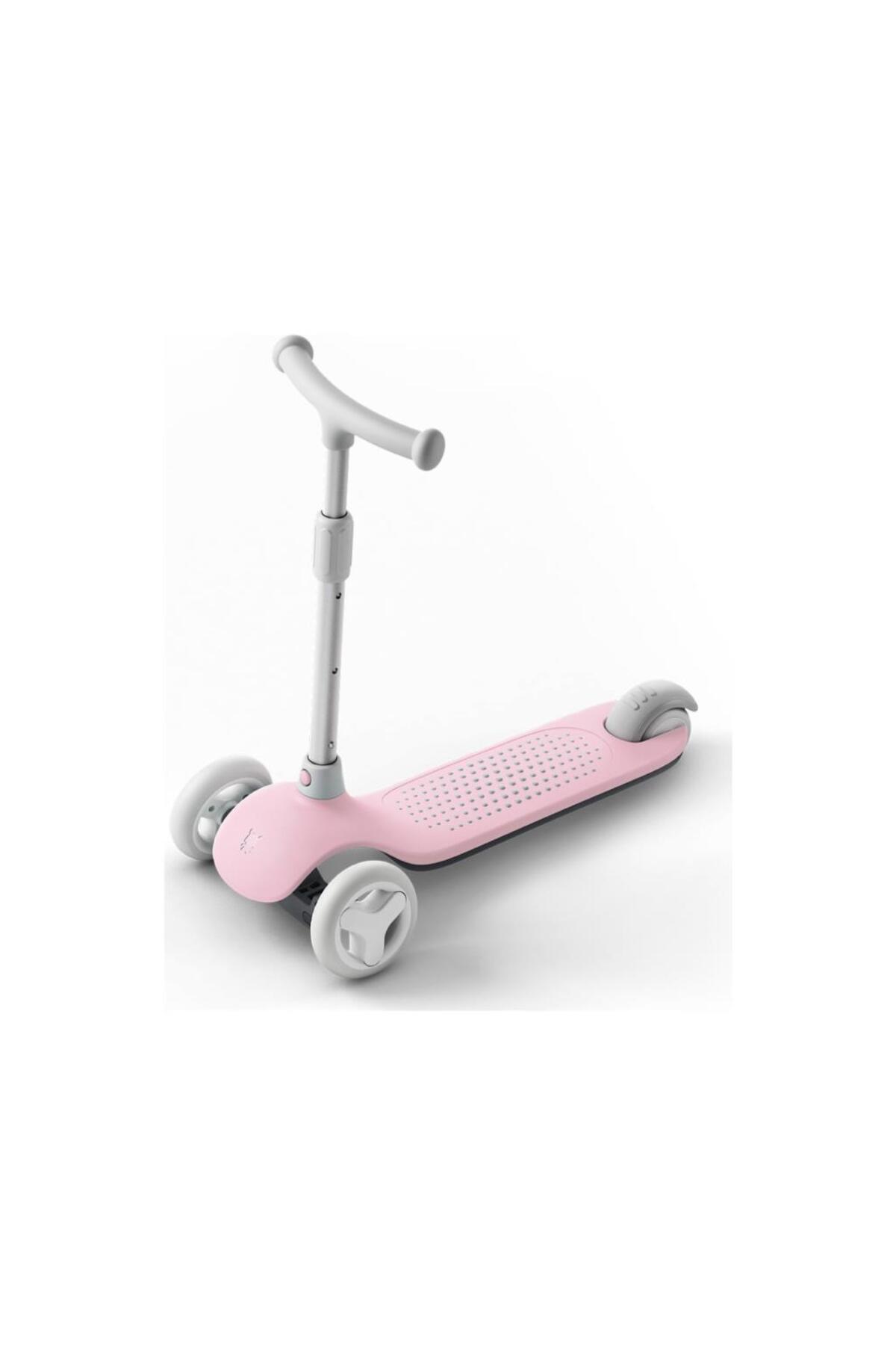 اسکوتر کودکان روروک مخصوص بچه ها سه چرخ با چراغ روشن شیائومی صورتی از ترکیه Xiaomi