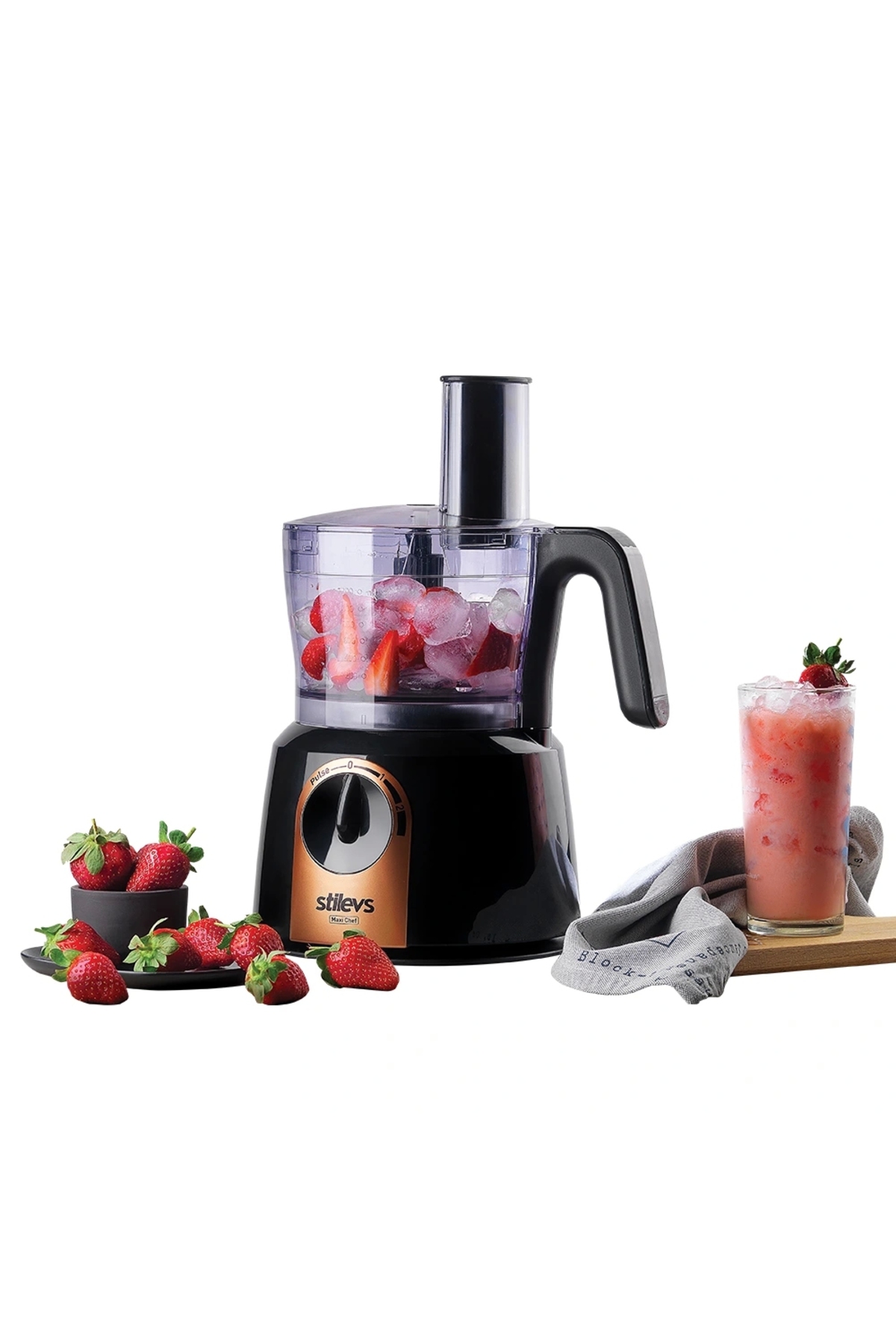 ست مخلوط کن غذاساز MAXI CHEF اورجینال Stilevs