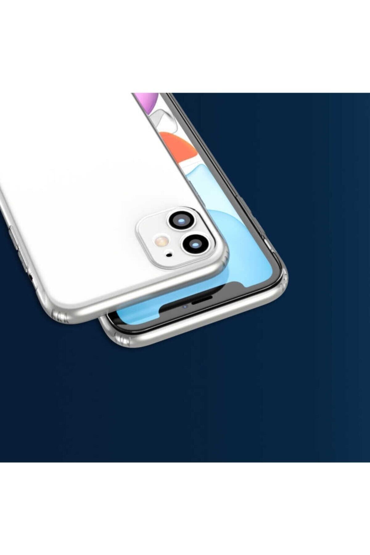 کاور و قاب پوشش محافظ سیلیکونی نازک نرم شفاف با دوربین APPLE IPHONE 11 سازگار فیبکس Fibaks
