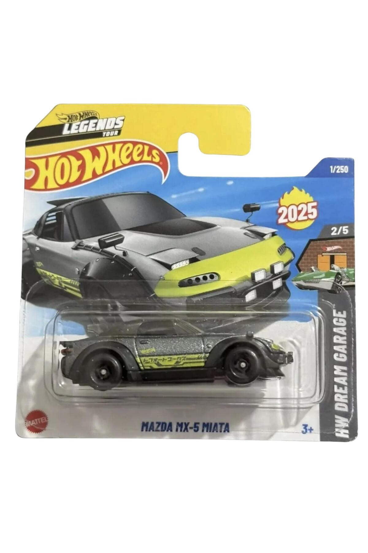 ماشین اسباب بازی MAZDA MIATA MX 5 HYW18 هات ویلز اورجینال HOT WHEELS