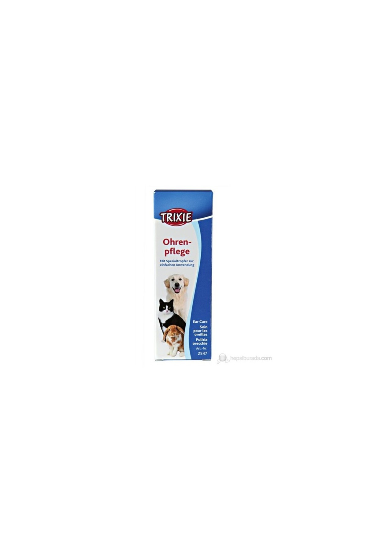 قطره مراقبت گوش تریکسی Trixie برای گربه، سگ و خرگوش، ۵۰ میلی‌لیتر