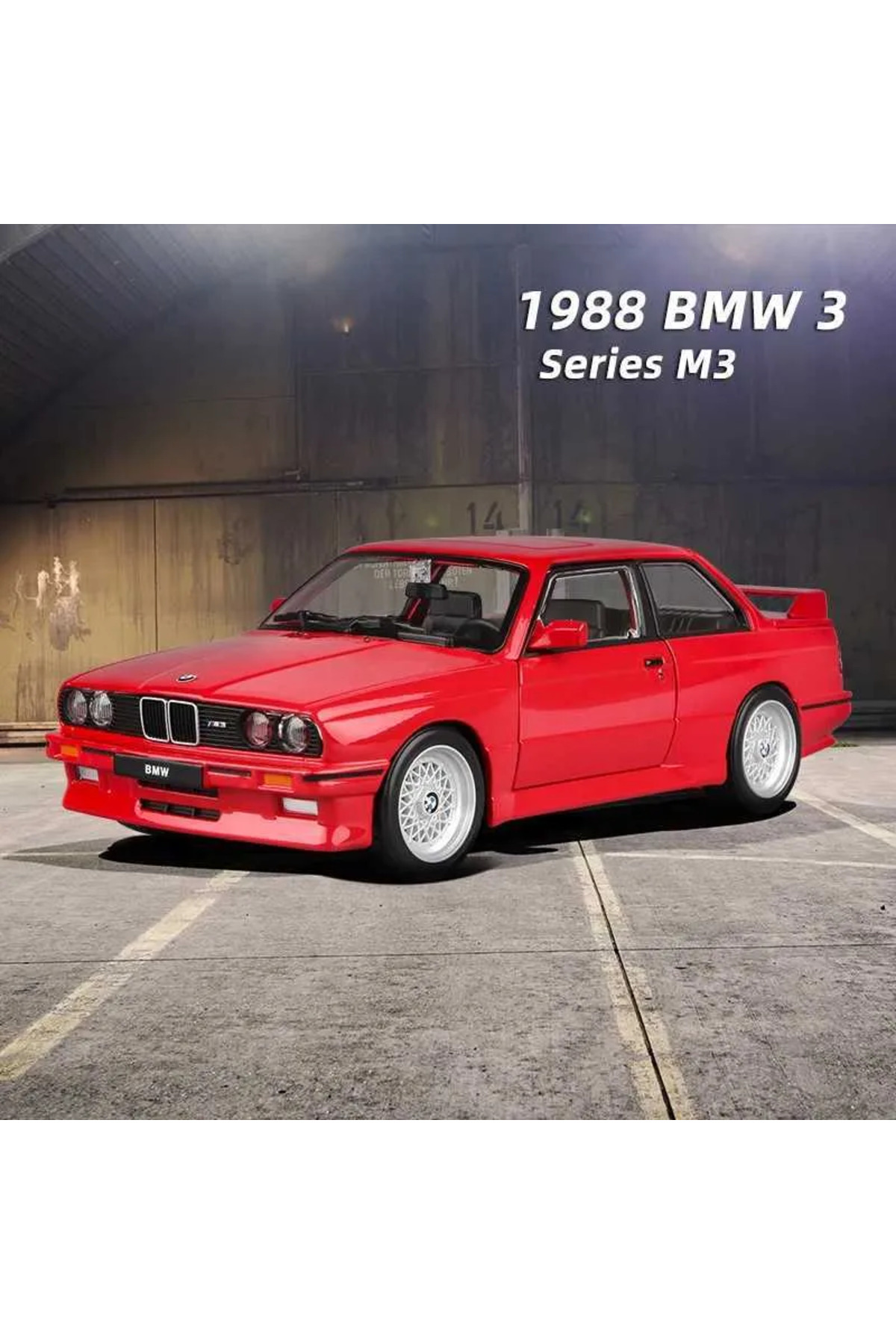 ماشین اسباب بازی DIECAST METAL CAR BBURAGO 1 24 BMW M3 E30 1988 3 SERIES COLLECTION DECOR Cici Oyuncak