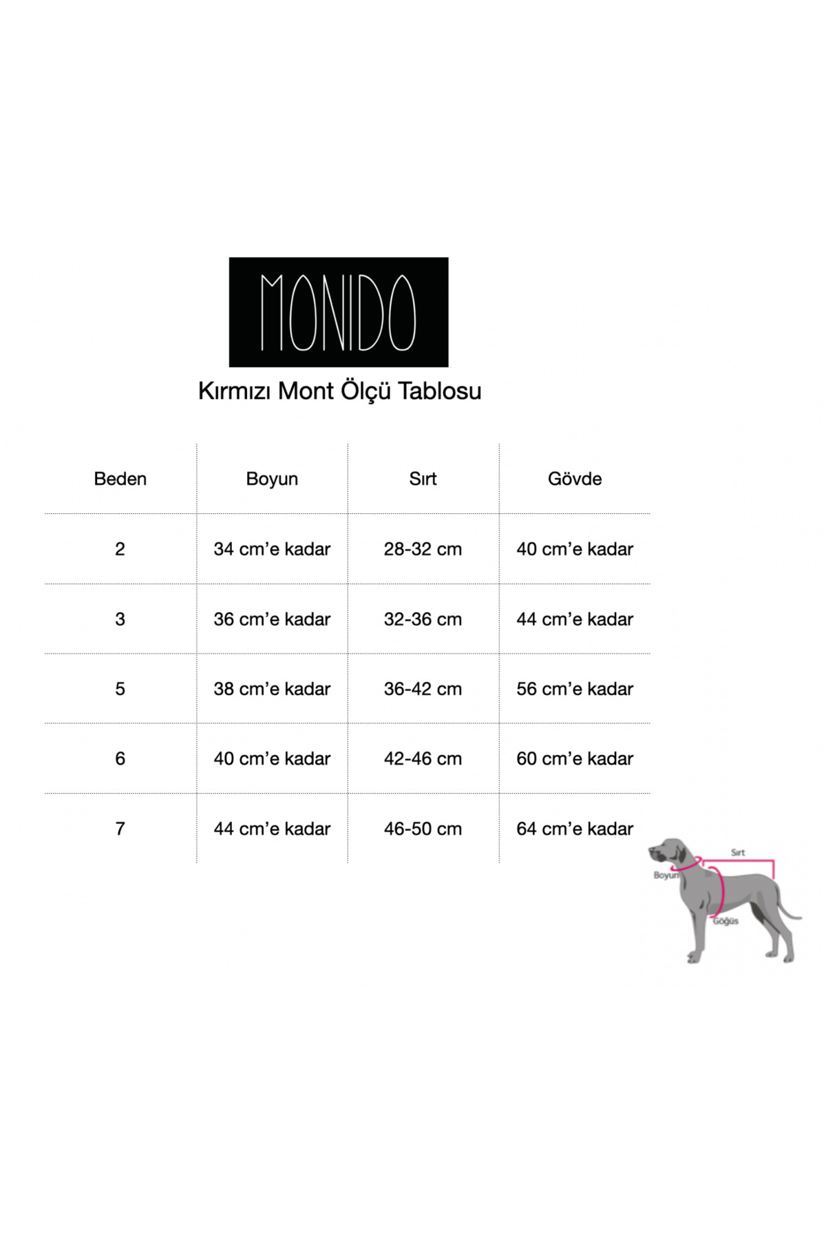 کاپشن ضدآب قرمز سگ مونیدو Monido مدل 02