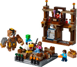 مجموعه ساختنی لگو LEGO ماینکرفت Minecraft حلقه مبارزه عمارت جنگلی مدل 21272، ۴۹۱ قطعه