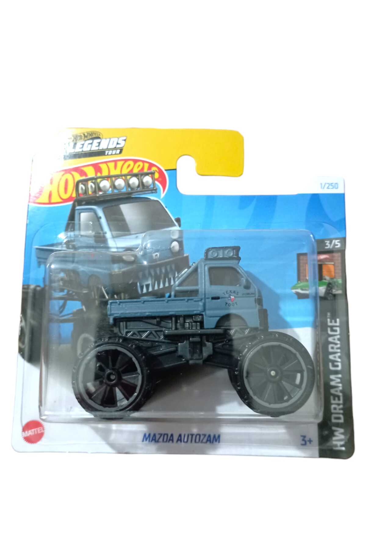ماشین اسباب بازی MAZDA AUTOZAM WHEEL SINGLE CARS 2024 SERIES ORIGINAL Y058 هات ویلز اورجینال HOT WHEELS