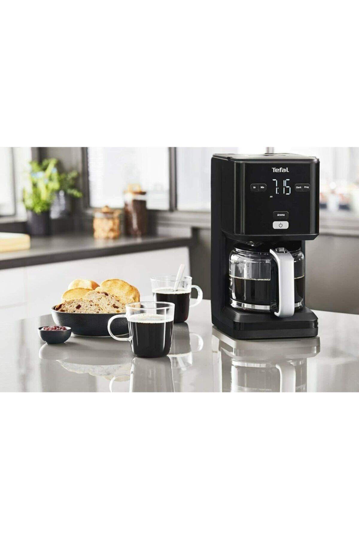 قهوه ساز فیلتری فیلتر نوری CM6008 SMART'N با نمایشگر دیجیتال اورجینال TEFAL