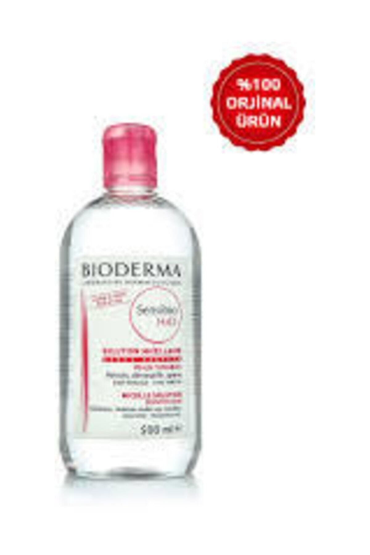 Bioderma آب میکاپ گری Sensibio با حجم 500 میلی لیتر
