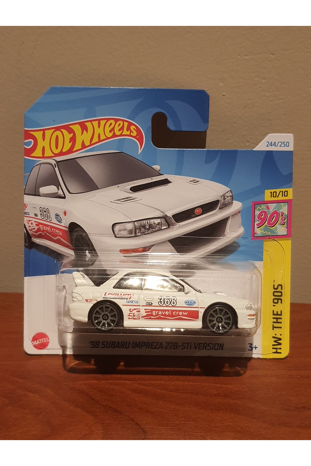 ماشین اسباب بازی 2024 '98 سوبارو ایمپرزا 22B STI نسخه HTB12 HOT WHEELS
