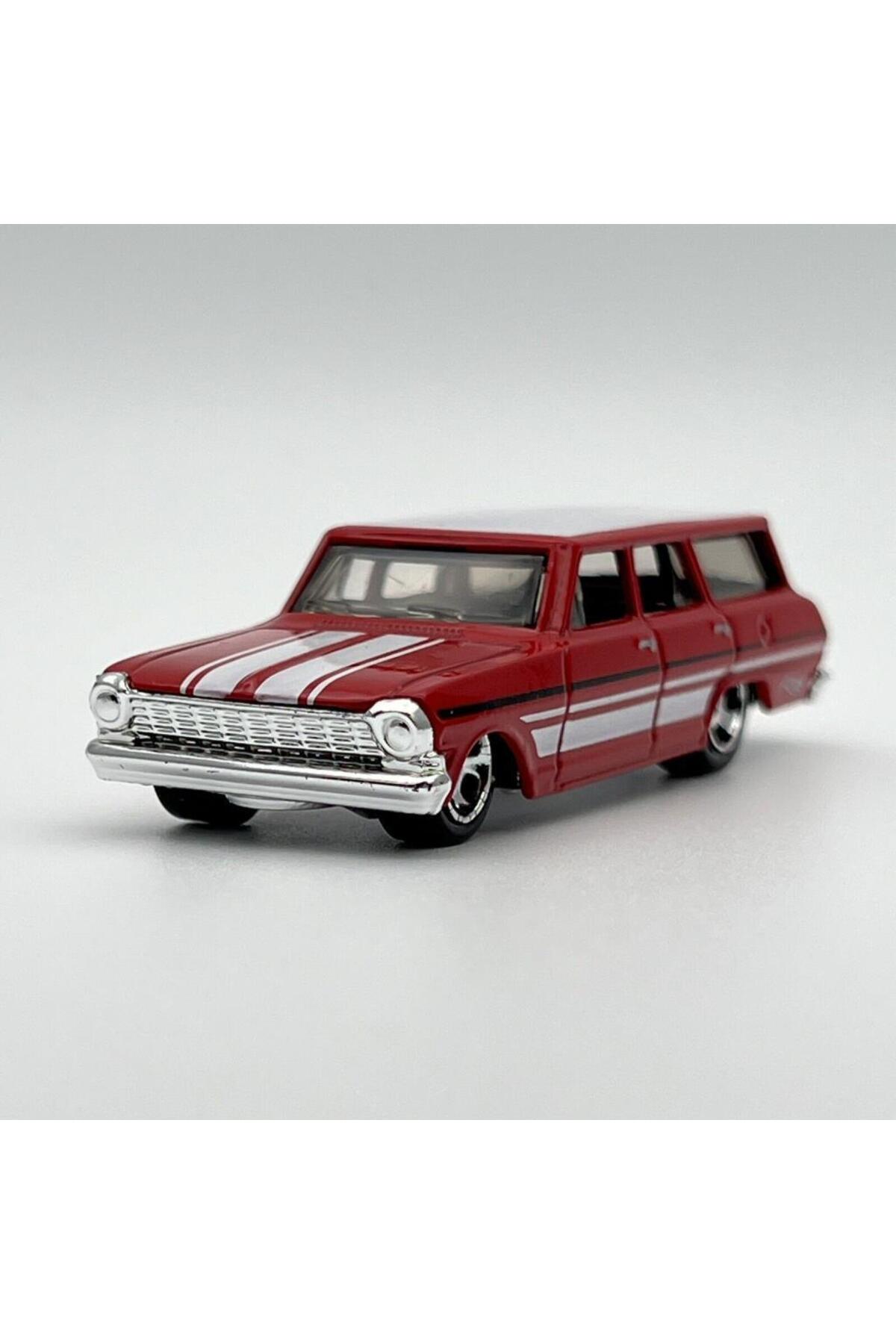 ماشین اسباب بازی SINGES 64 CHEVY NOVA WAGON HKH70 هات ویلز اورجینال HOT WHEELS