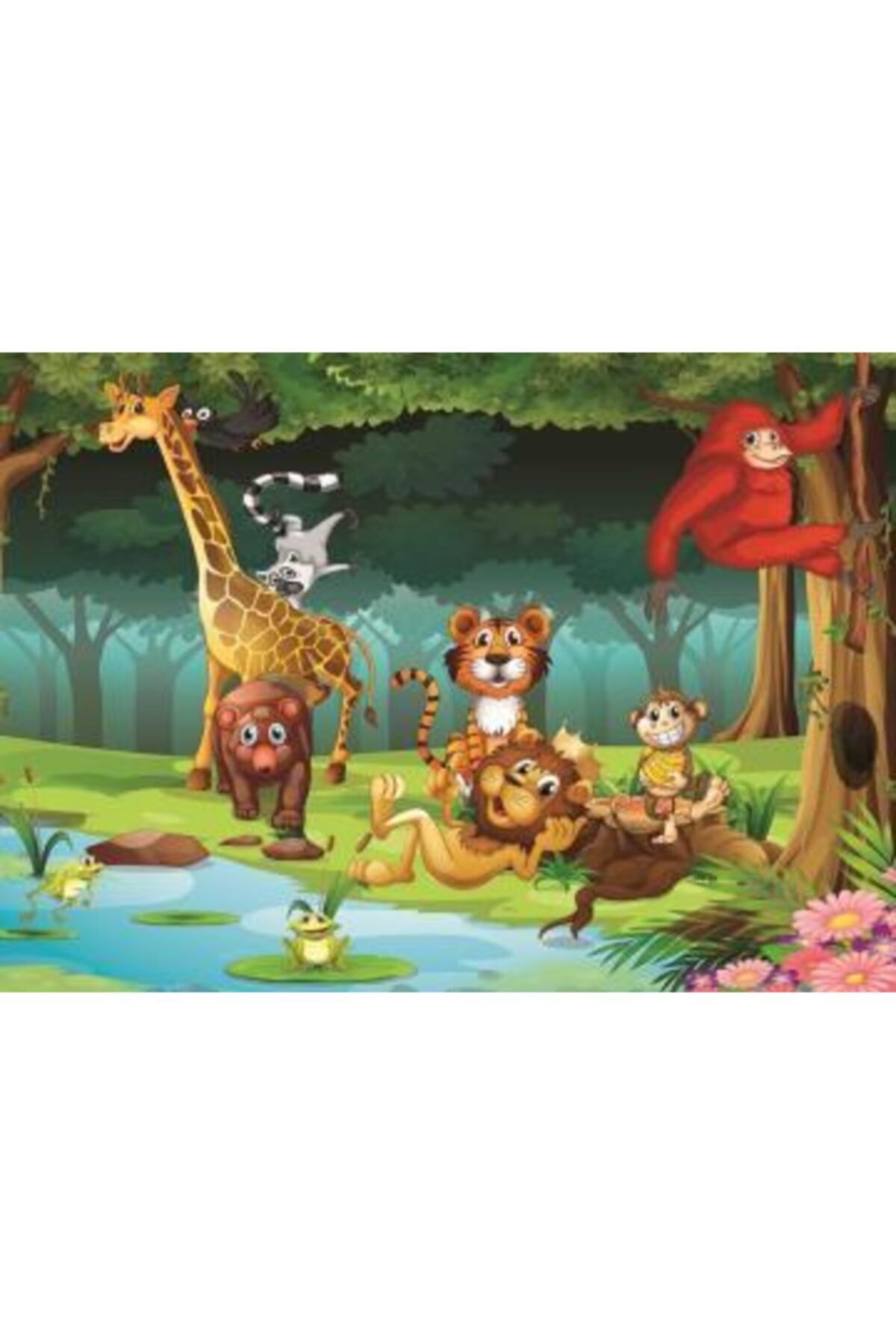 پازل حیوانات زیر آب و جنگلی 2 قطعه 24+35 اورجینال ارت Art Puzzle