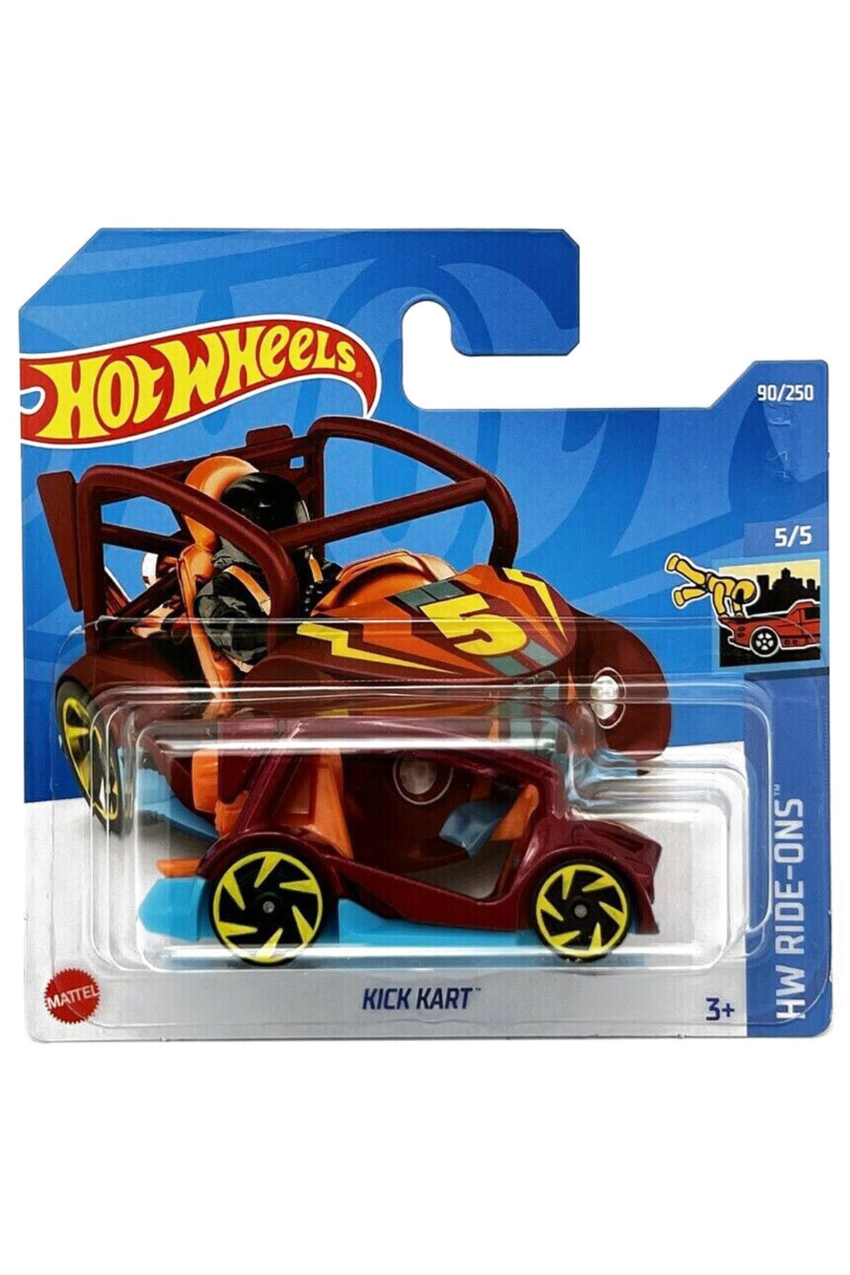 ماشین اسباب بازی کارت کیک HCW58 هات ویلز اورجینال HOT WHEELS