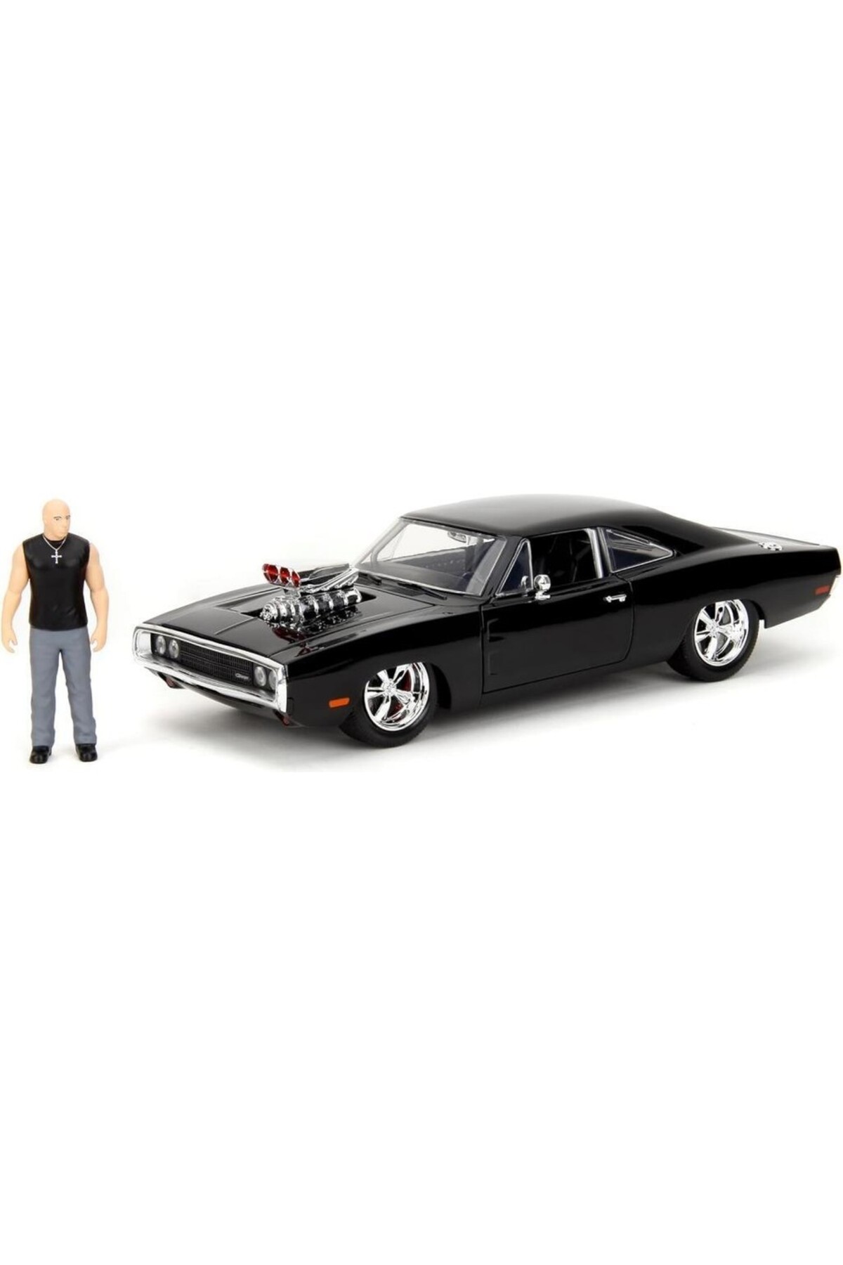 مدل خودرو FAST AND FURIOUS DOM DODGE CHARGER R T 1 24 MODEL CAR اورجینال Jada