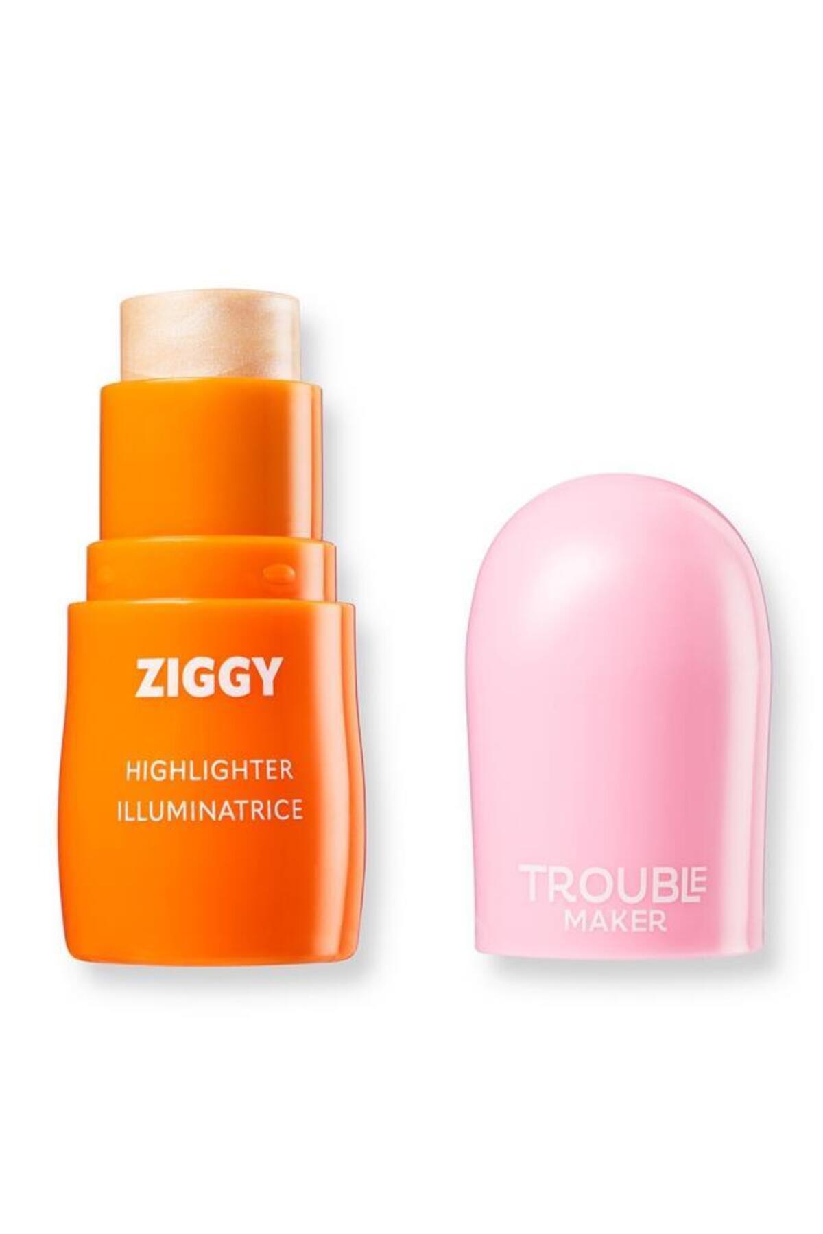 هایلایتر استیکی تروبل‌میکر Troublemaker Ziggy طلایی