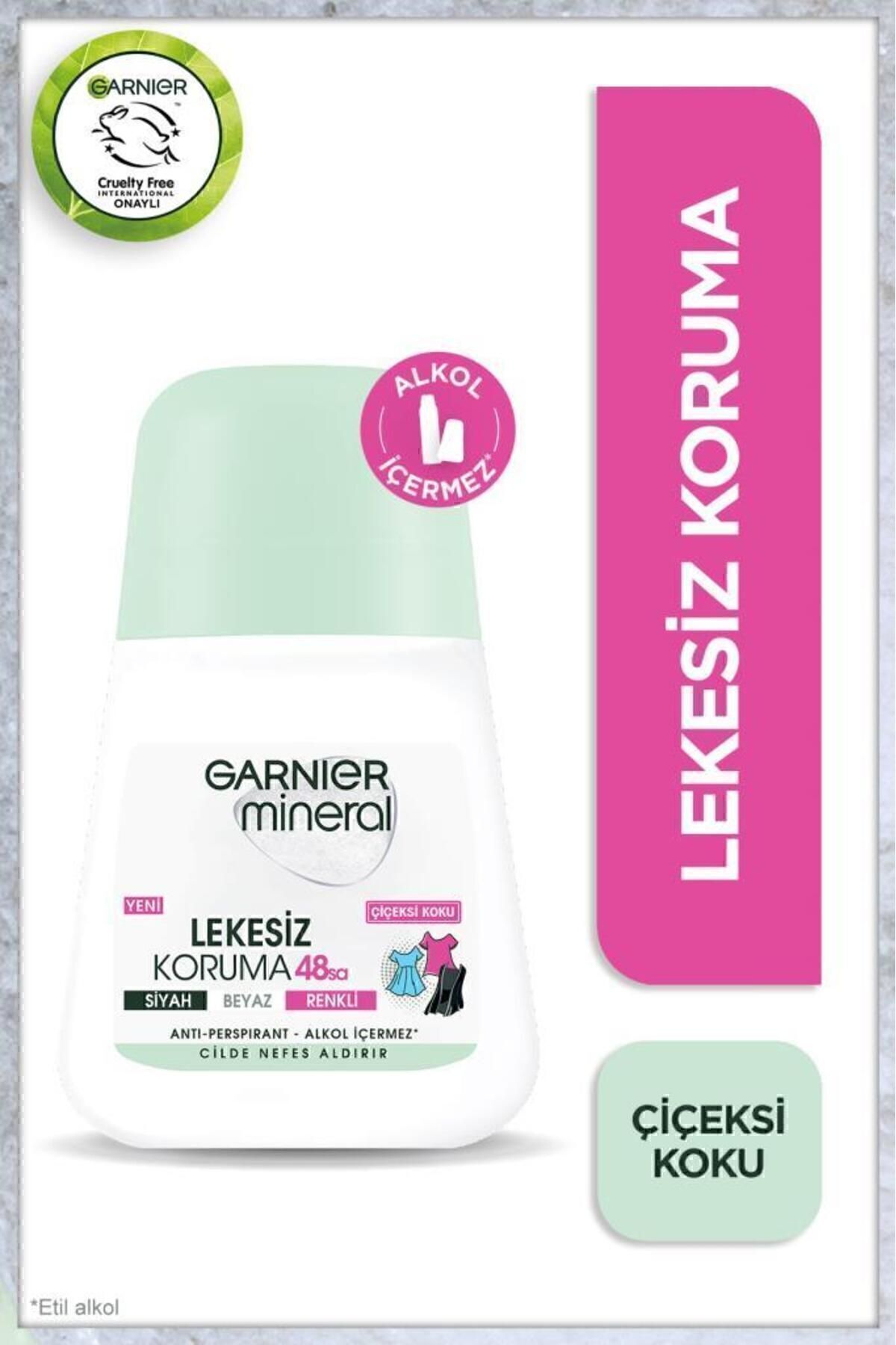 Garnier ضد تعریق معدنی محافظ استیل رول آن