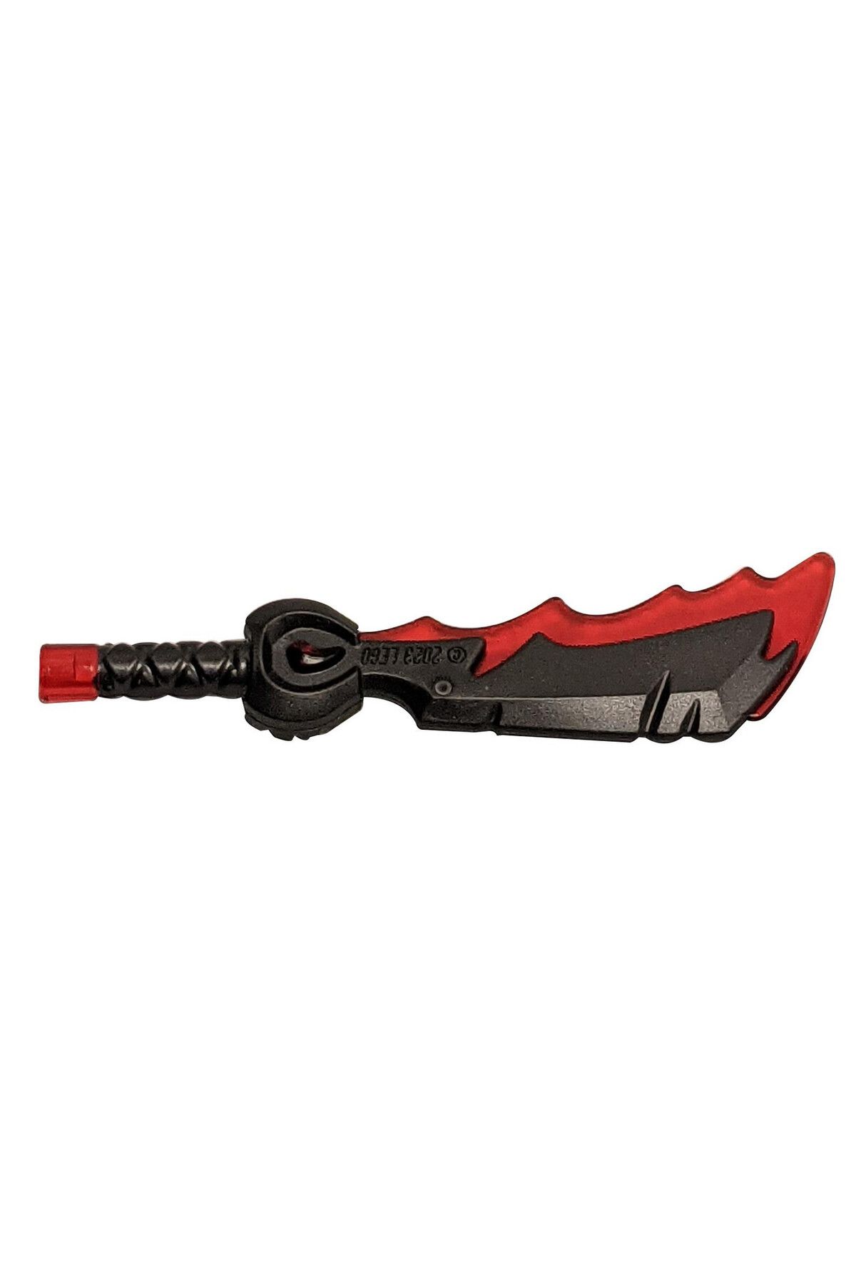 لگو و اسباب بازی های ساخت محور لوازم جانبی سفارشی MINIFIGURE WEAPON NINJAGO NINJA SWORD BLADE مشکی شفاف شمشیر قرمز 1 عدد از ترکیه LEGO