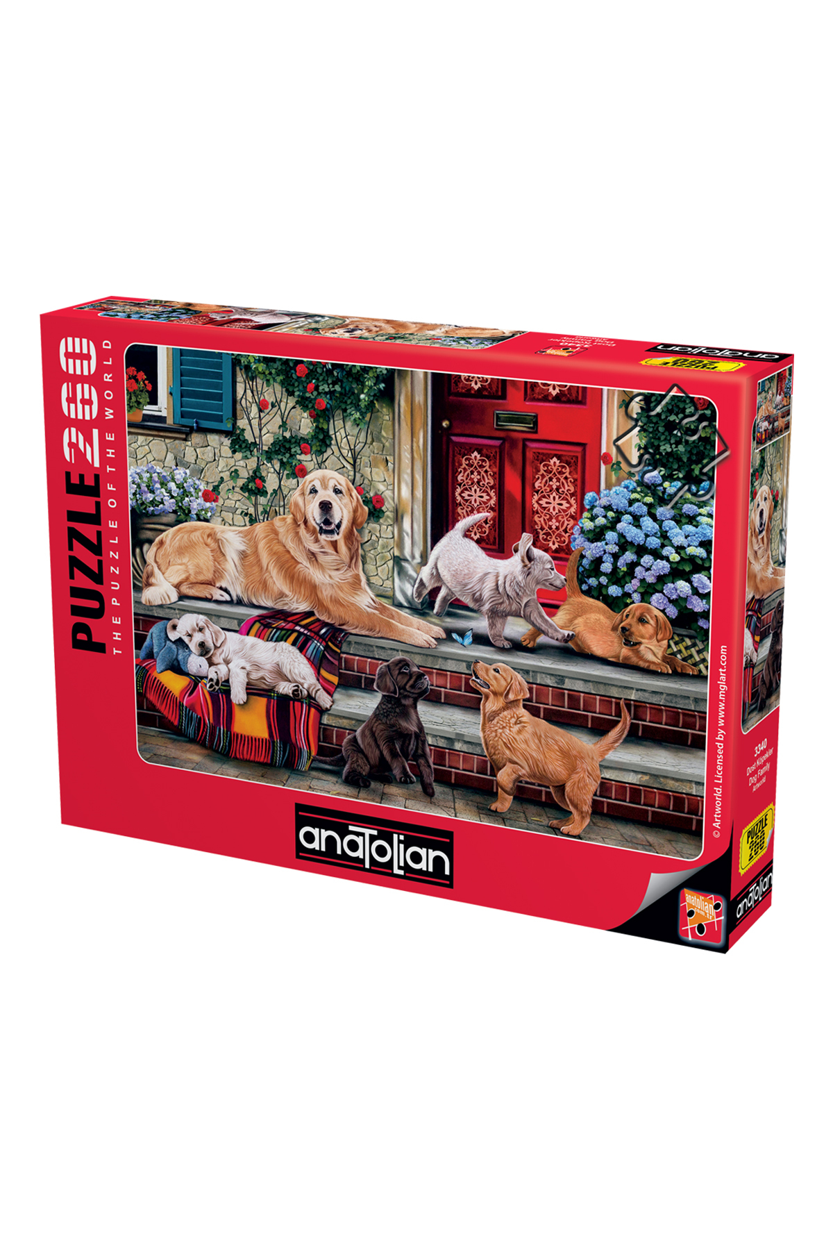 پازل اره منبت کاری مویی 260 XL PIECE FRIENDLY DOGS 3340 Anatolian Puzzle