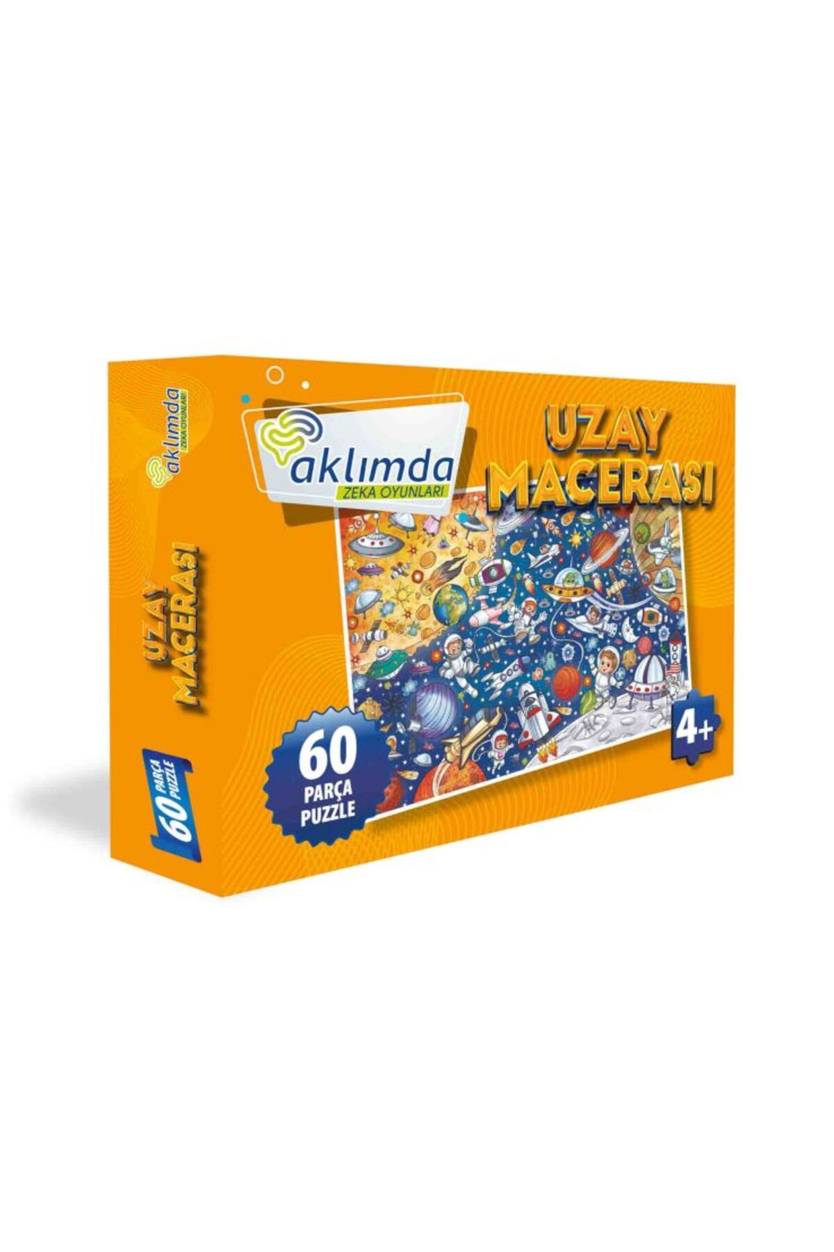 پازل ماجراجویی فضایی 60 قطعه از ترکیه AKLIMDA ZEKA OYUNLARI