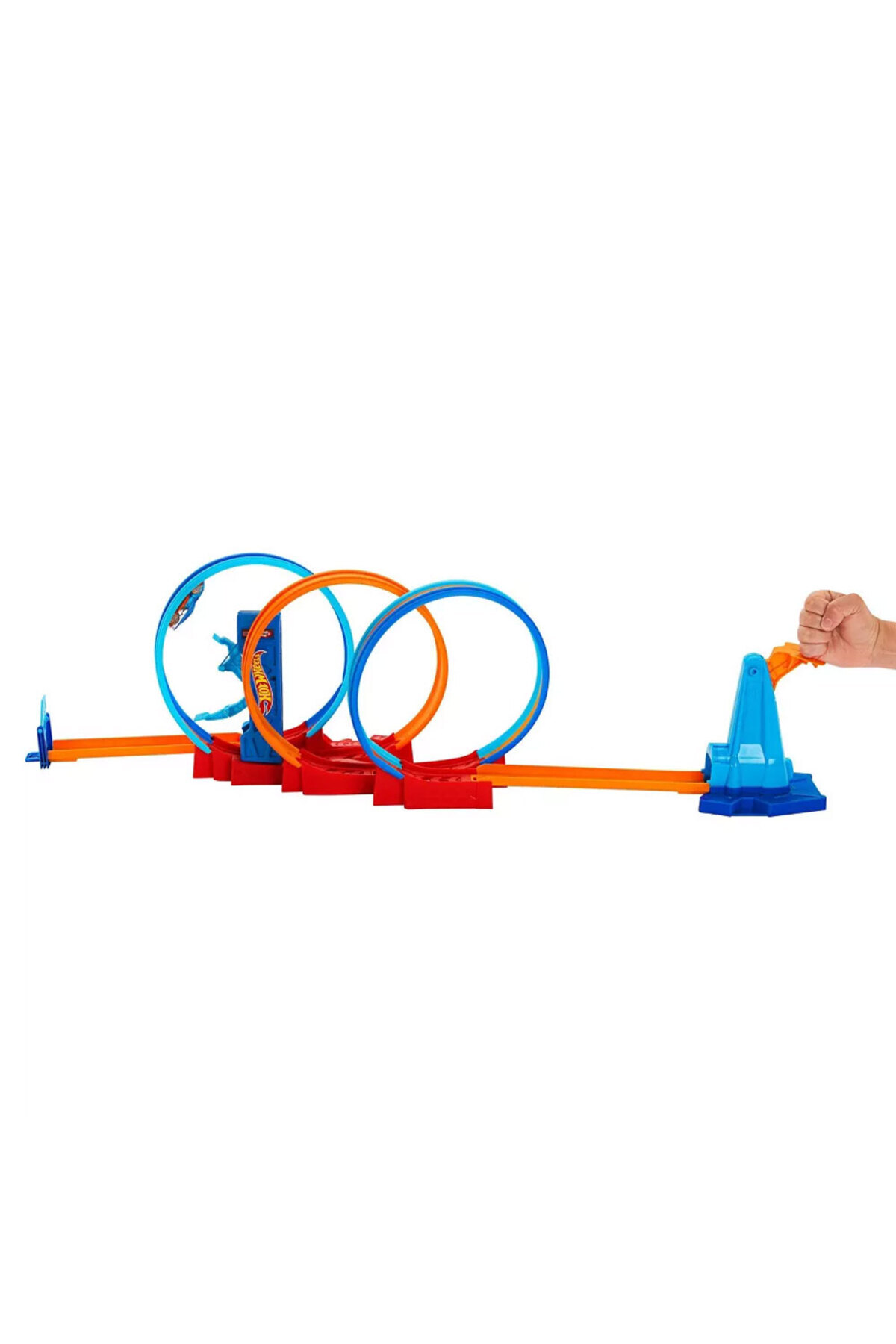 ماشین اسباب بازی ست مسابقه ای ULTRA HOTS CRAZY HOOP RACE HPX93 HOT WHEELS