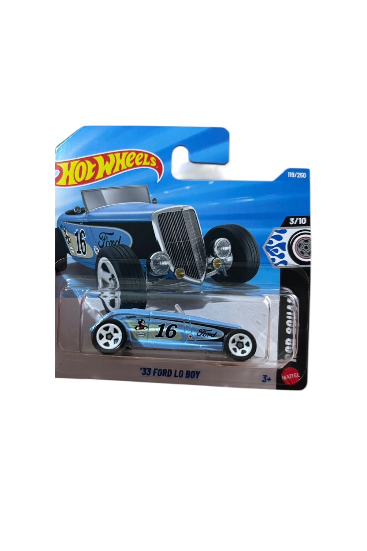 ماشین اسباب‌بازی پسرانه هات ویلز Hot Wheels مدل 33 Ford Lo Boy