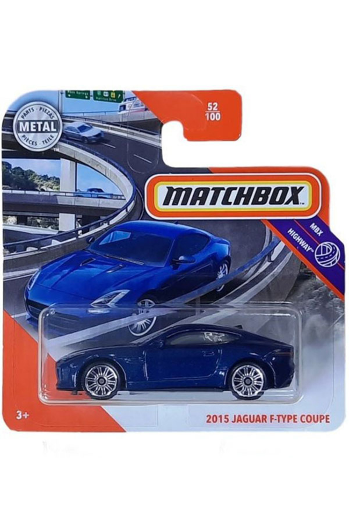 ماشین اسباب بازی MATCHBOX 2015 JAGUAR F TYPE COUPE 1 64 تولید 2019 هات ویلز اورجینال HOT WHEELS